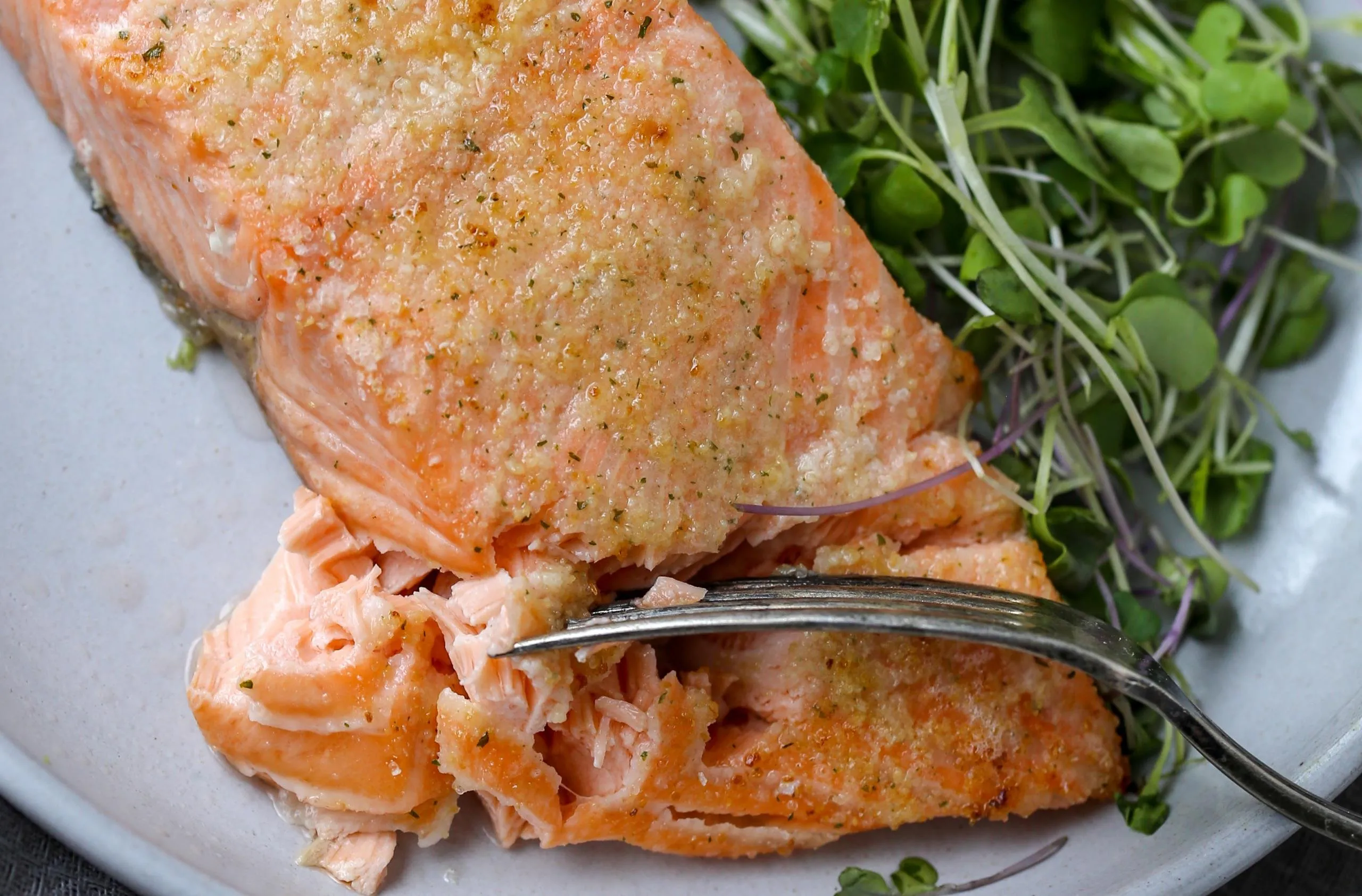 Spanish Air Fryer Salmon