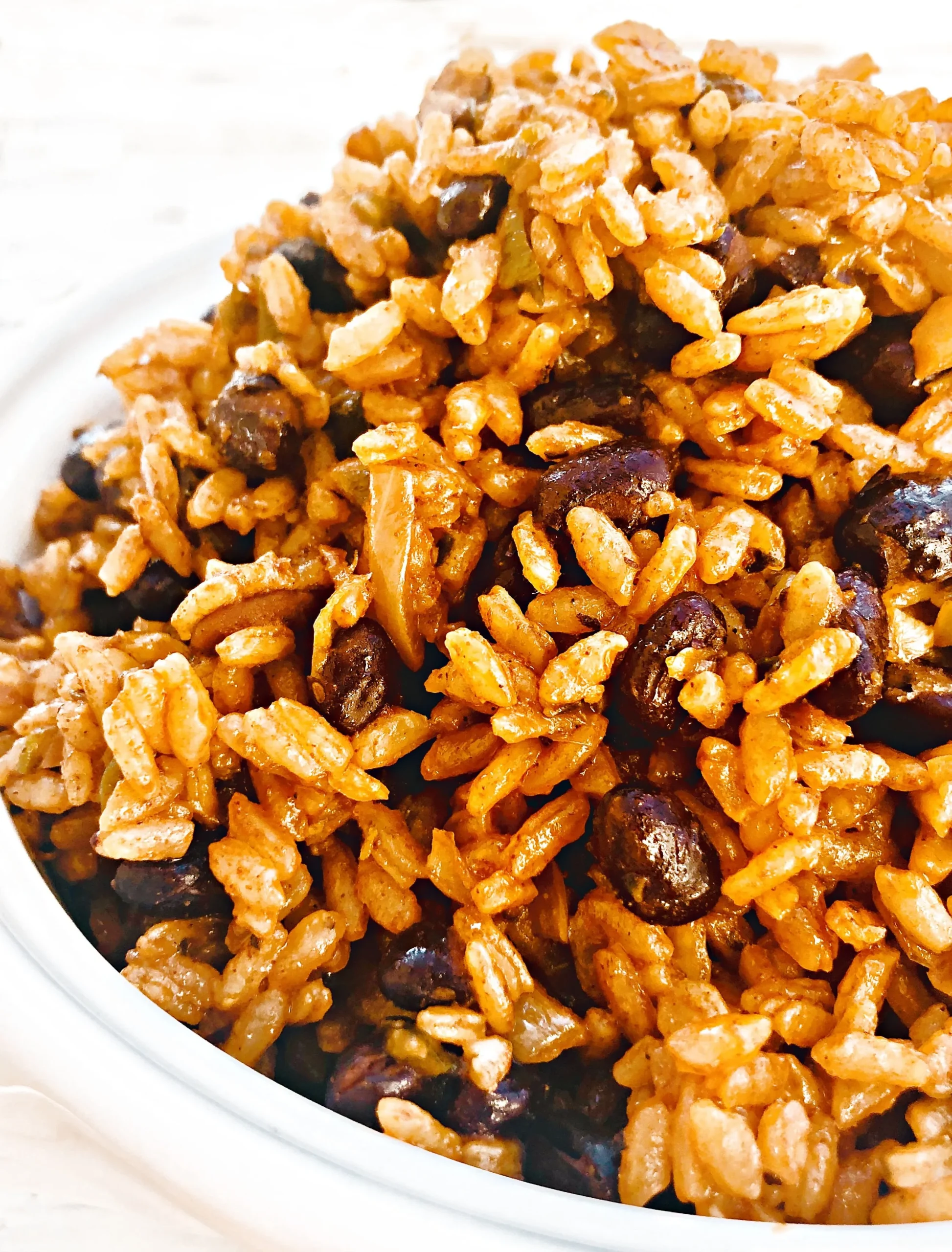 Spanish Rice and Quinoa with Black Beans