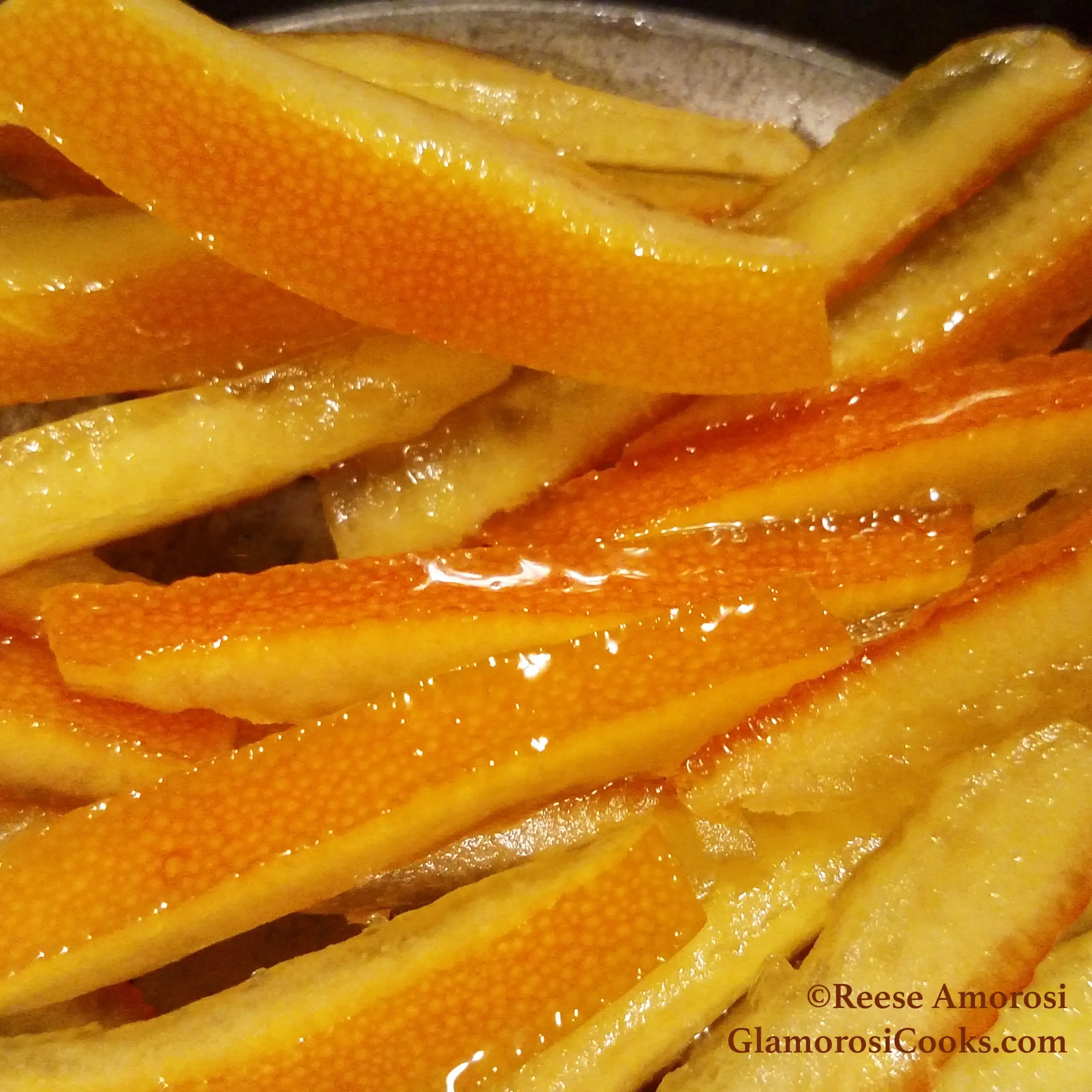 Spiced Candied Orange Peel