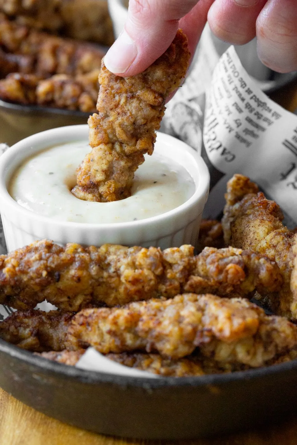 Spicy Air Fryer Steak Fingers