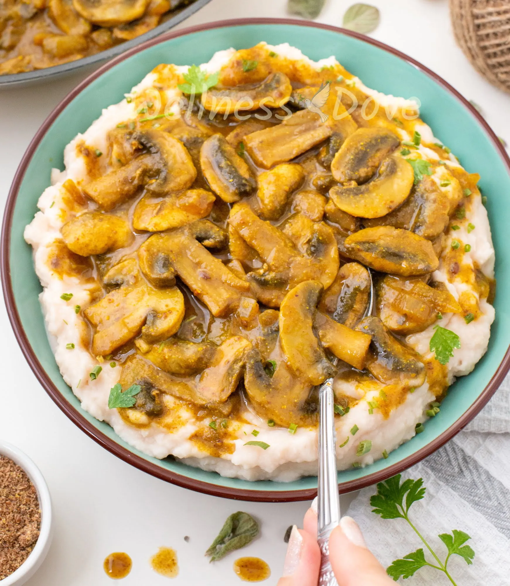 Spicy Bean Mushroom Curry