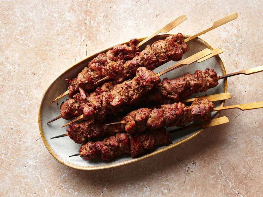 Spicy Beijing Lamb Skewers (Yangrou Chuan)