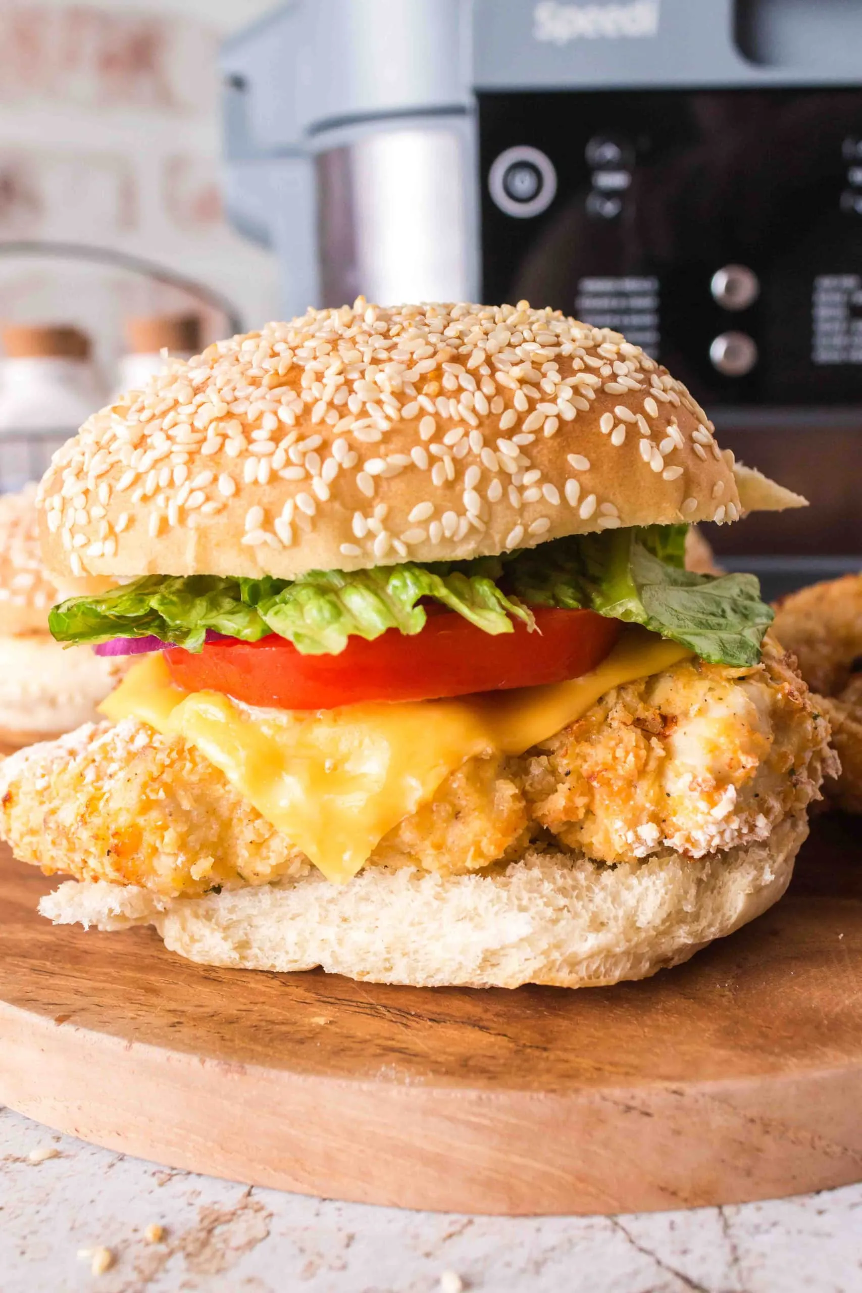Spicy Chicken Sandwiches Air Fryer or Oven