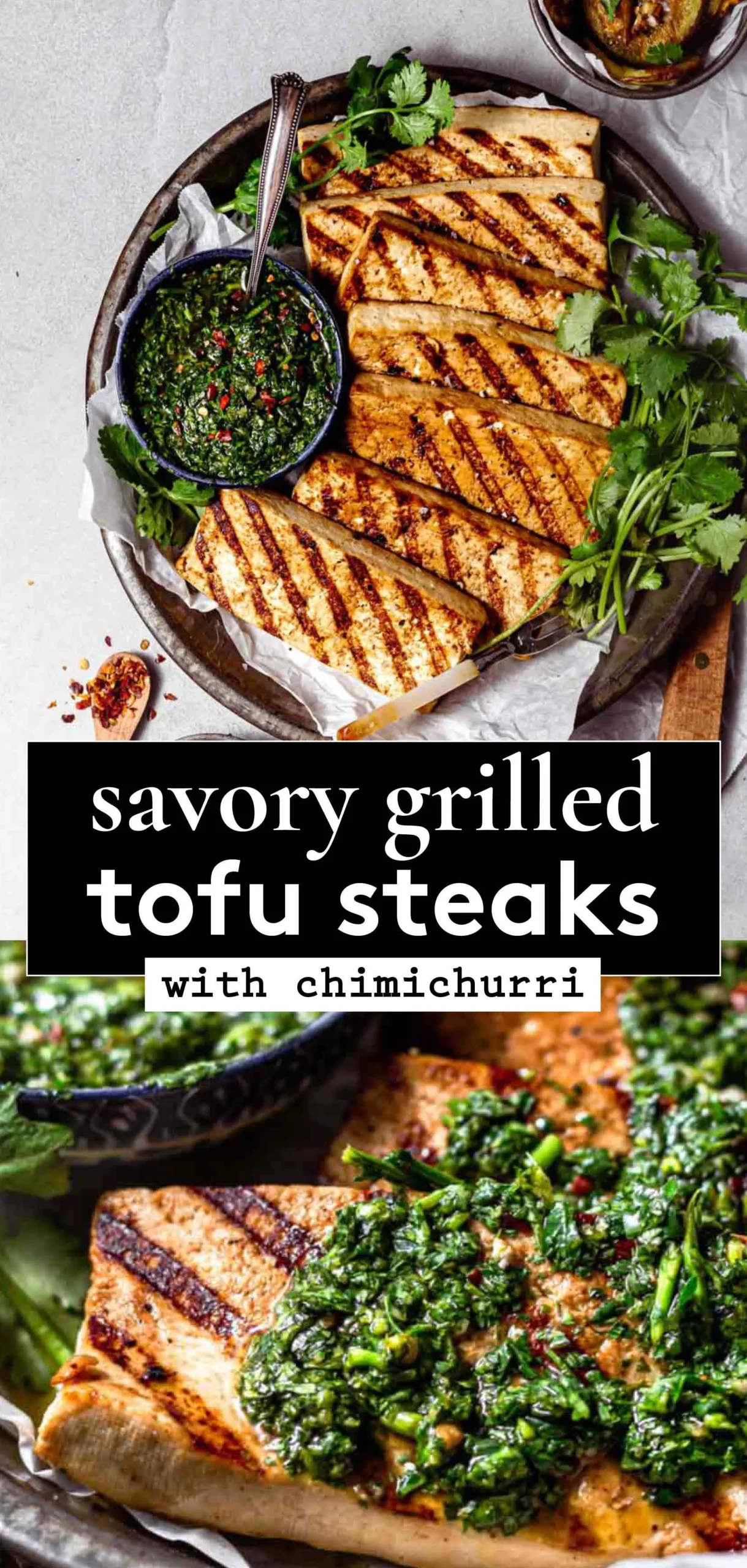 Spicy Grilled Tofu Steak