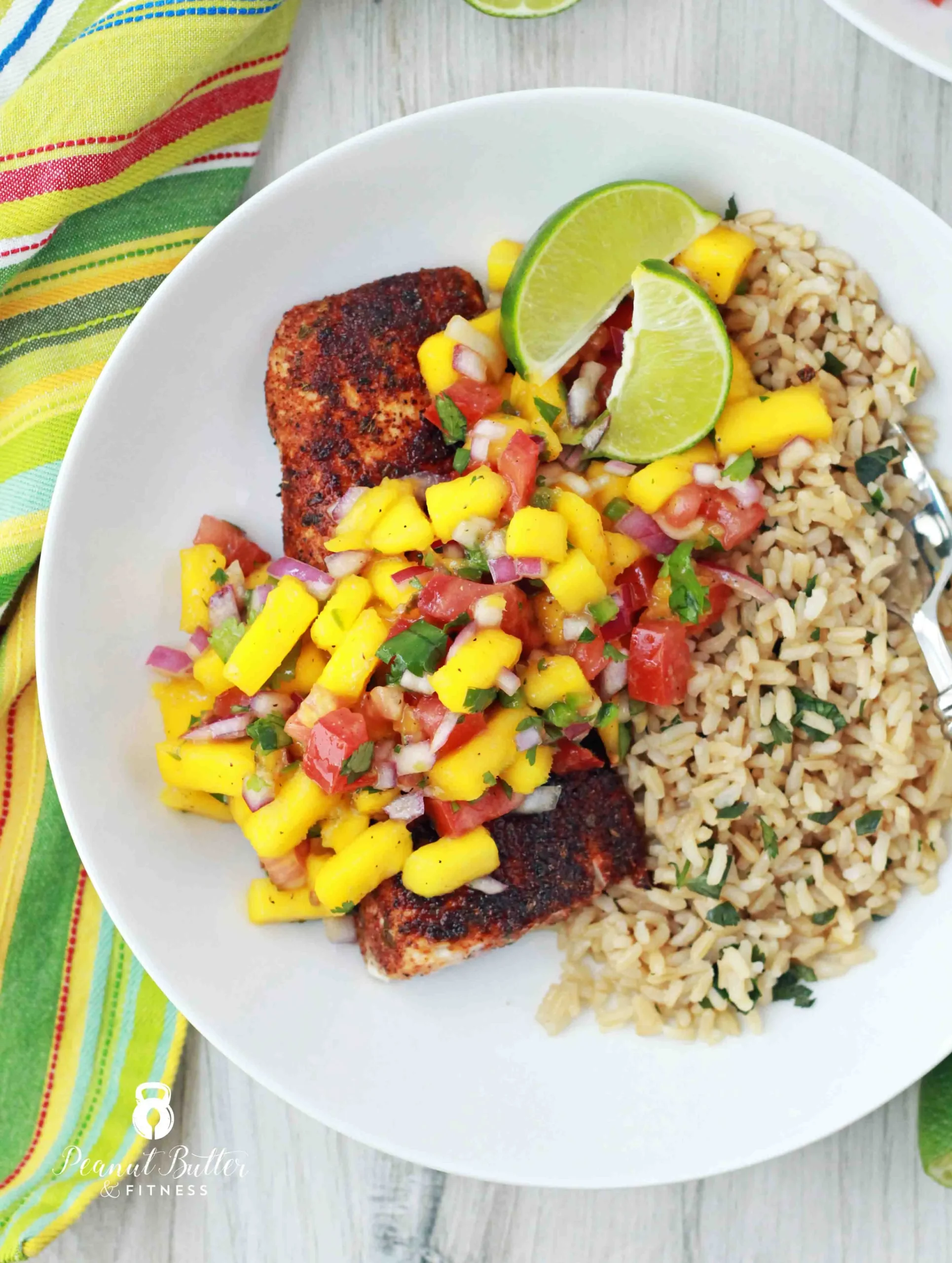 Spicy Mango Mahi Mahi