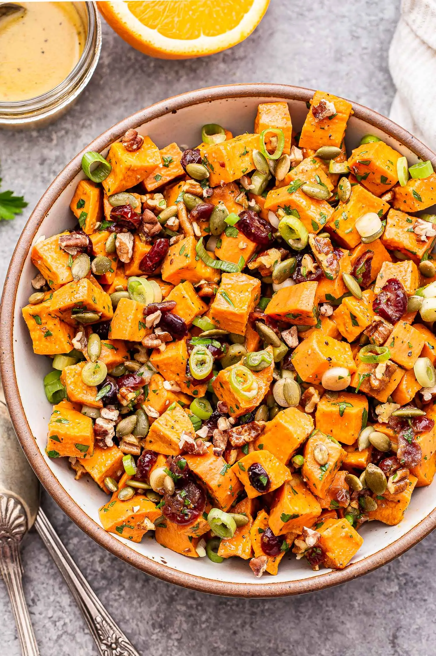 Spicy Orange Sweet Potato Salad