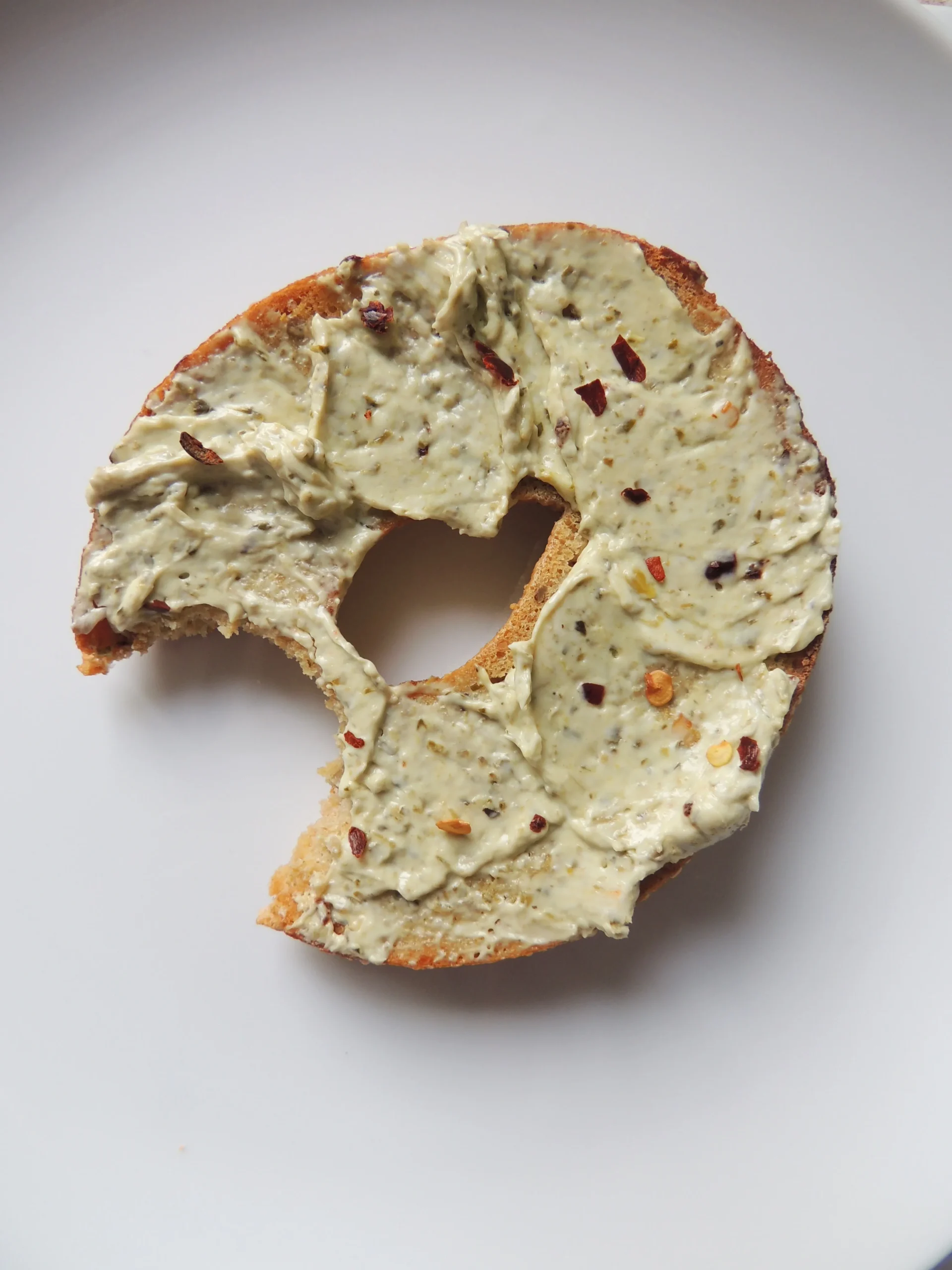 Spicy Pesto Cream Cheese