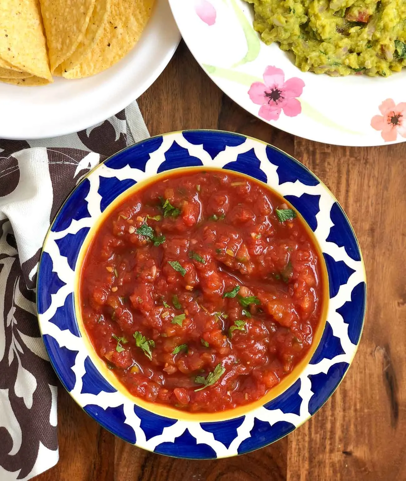 Spicy Roasted Tomato Salsa