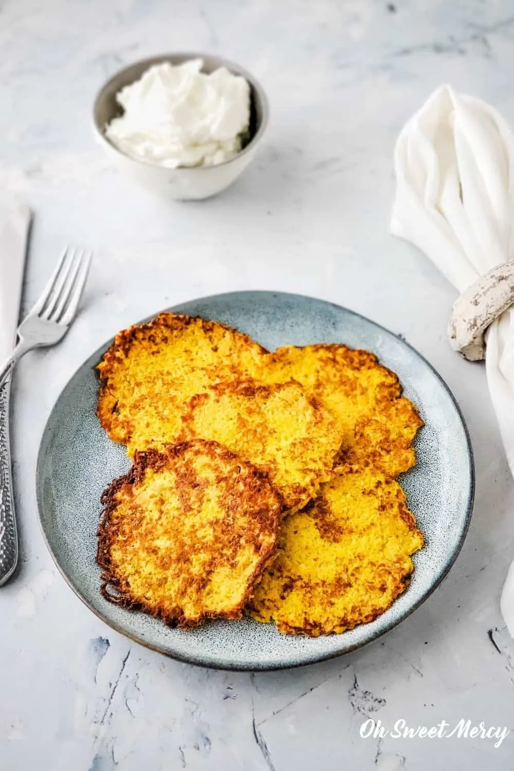 Spicy Spaghetti Squash Latkes