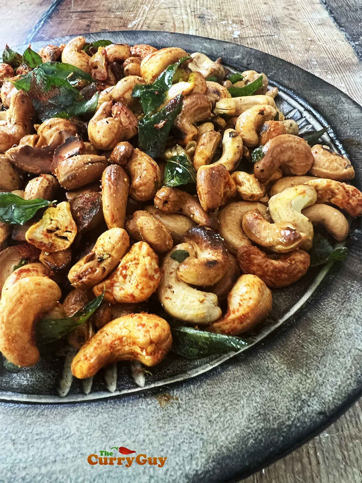 Spicy Sri Lankan Fried Cashews