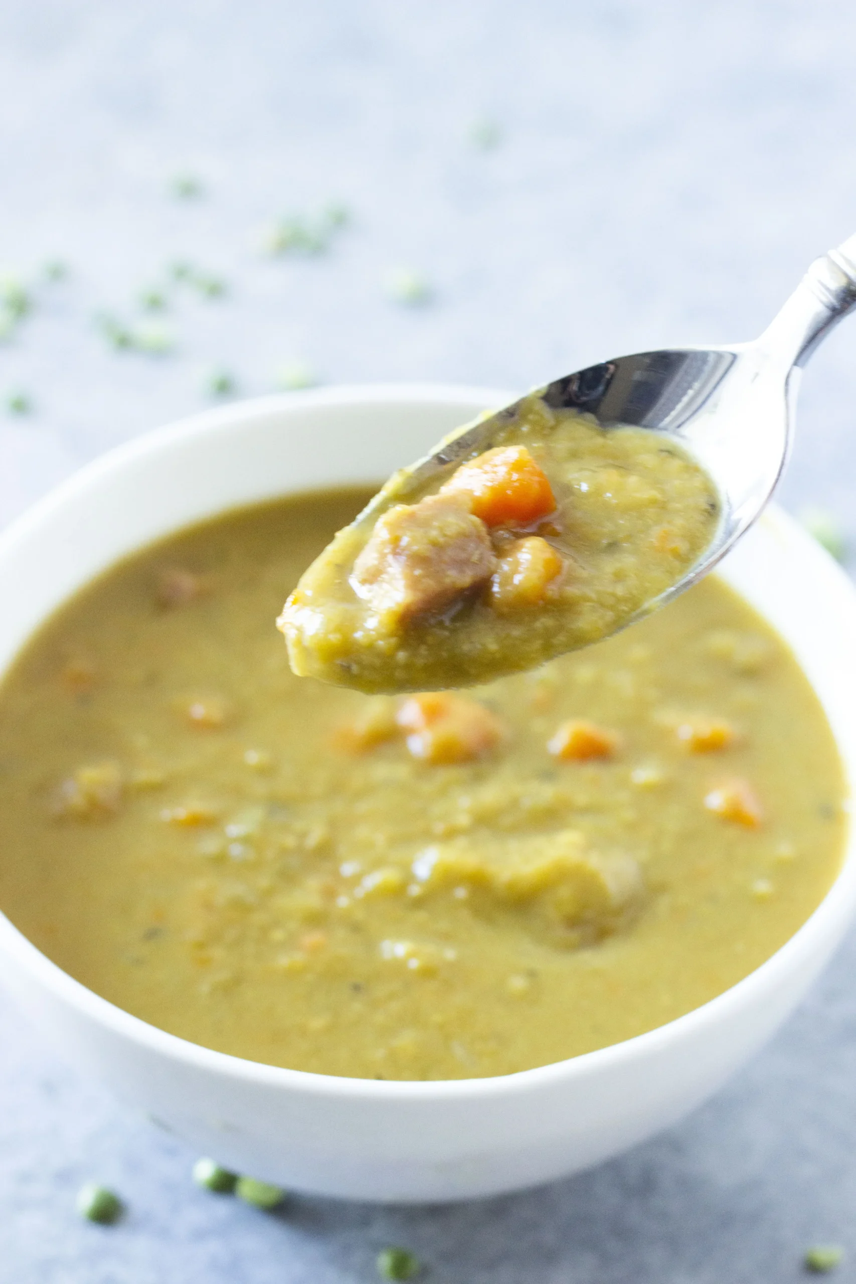 Split Pea Soup in Slow Cooker