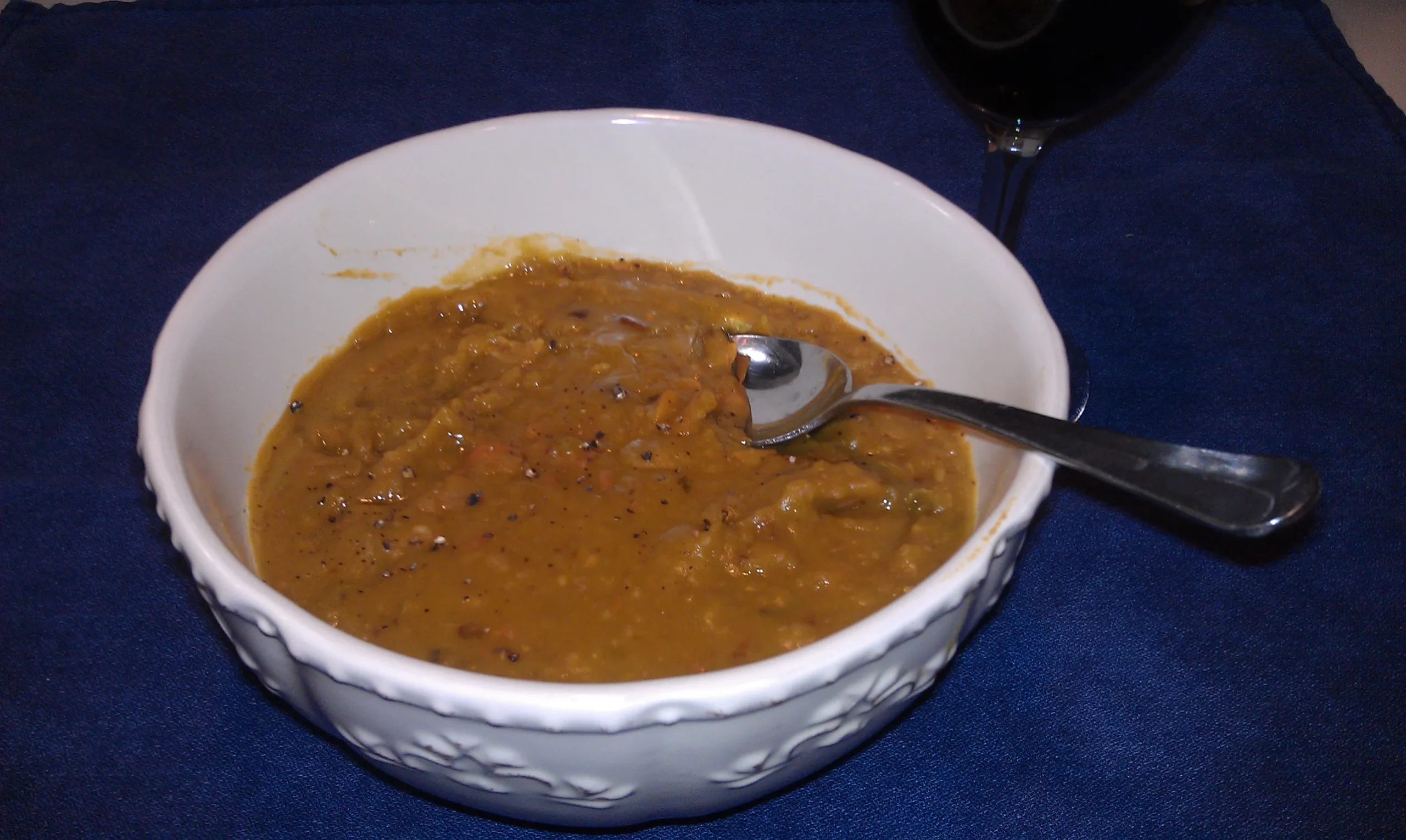 Split Pea and Pork Shoulder Soup (Electric Pressure Cooker)