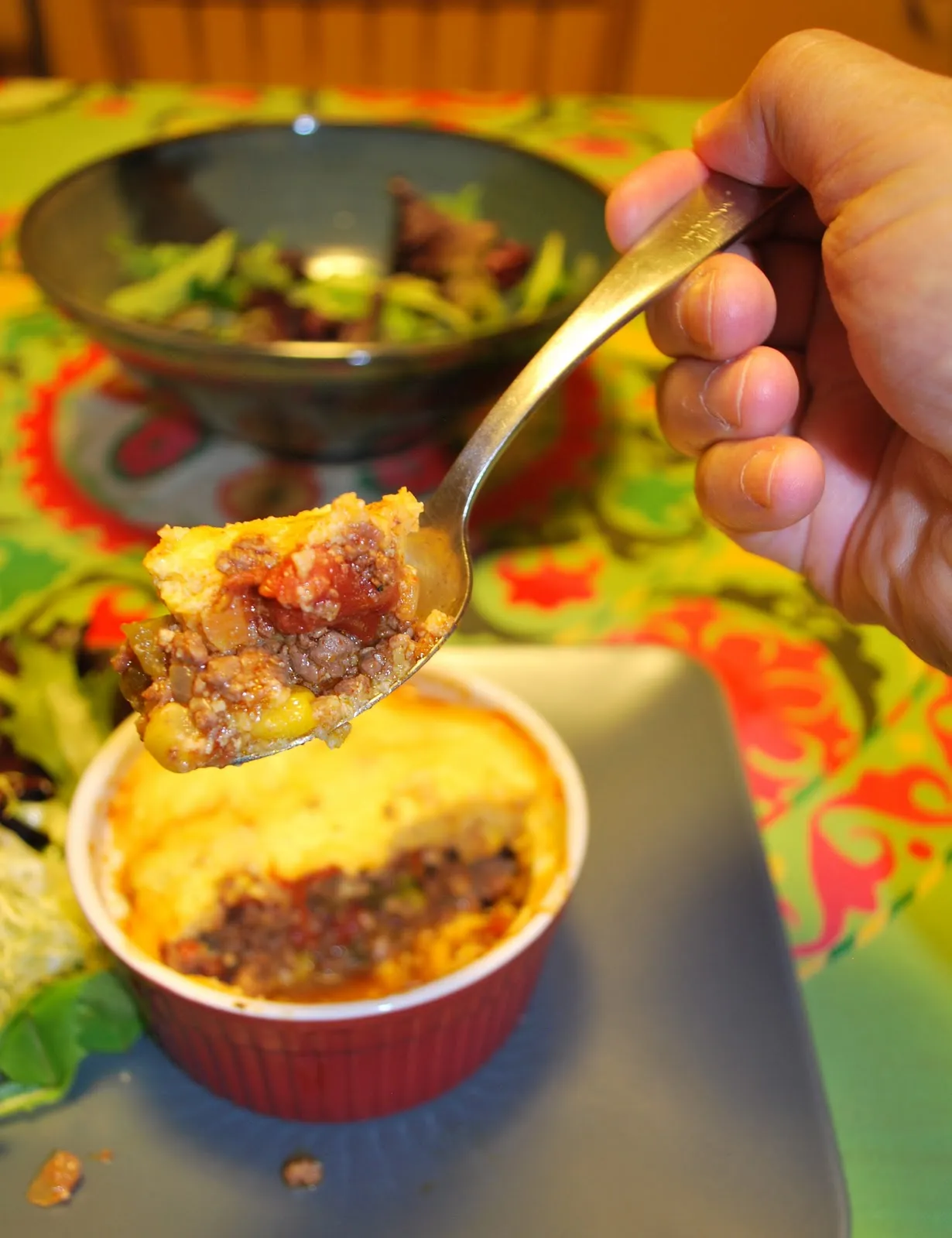 Spoon Bread Tamale Bake