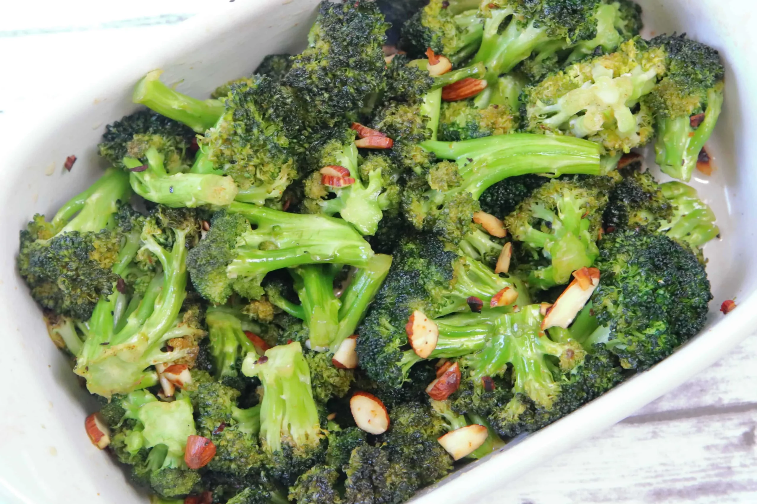 Sriracha Honey Roasted Broccoli