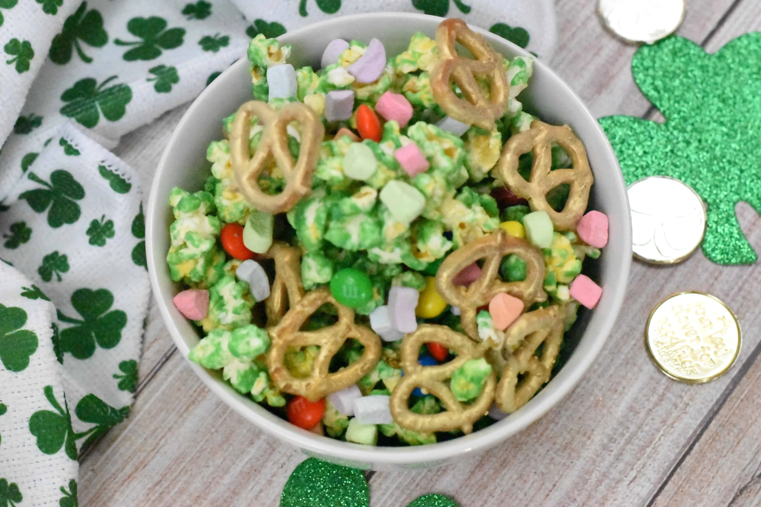 St. Patrick's Day S'more Snack Mix
