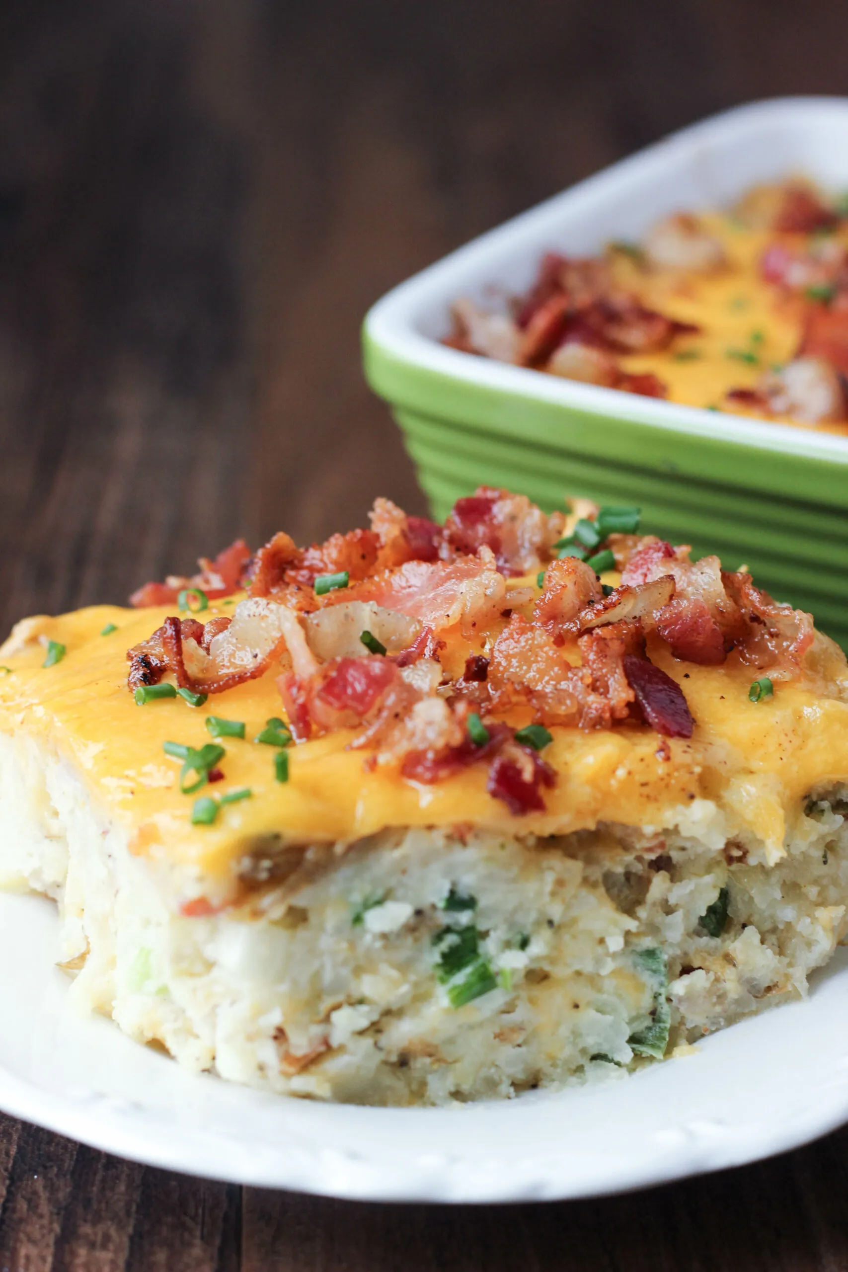 Stacked Twice Baked Potato Casserole