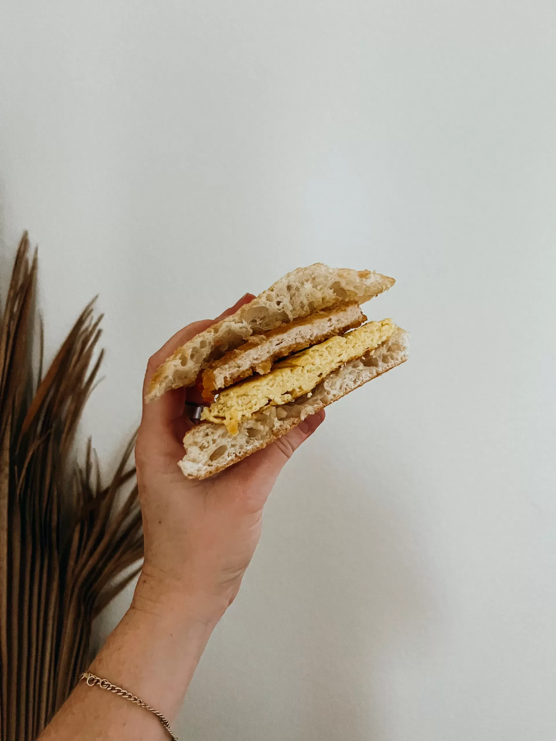 Starbucks Chicken Maple Butter Egg Sandwich