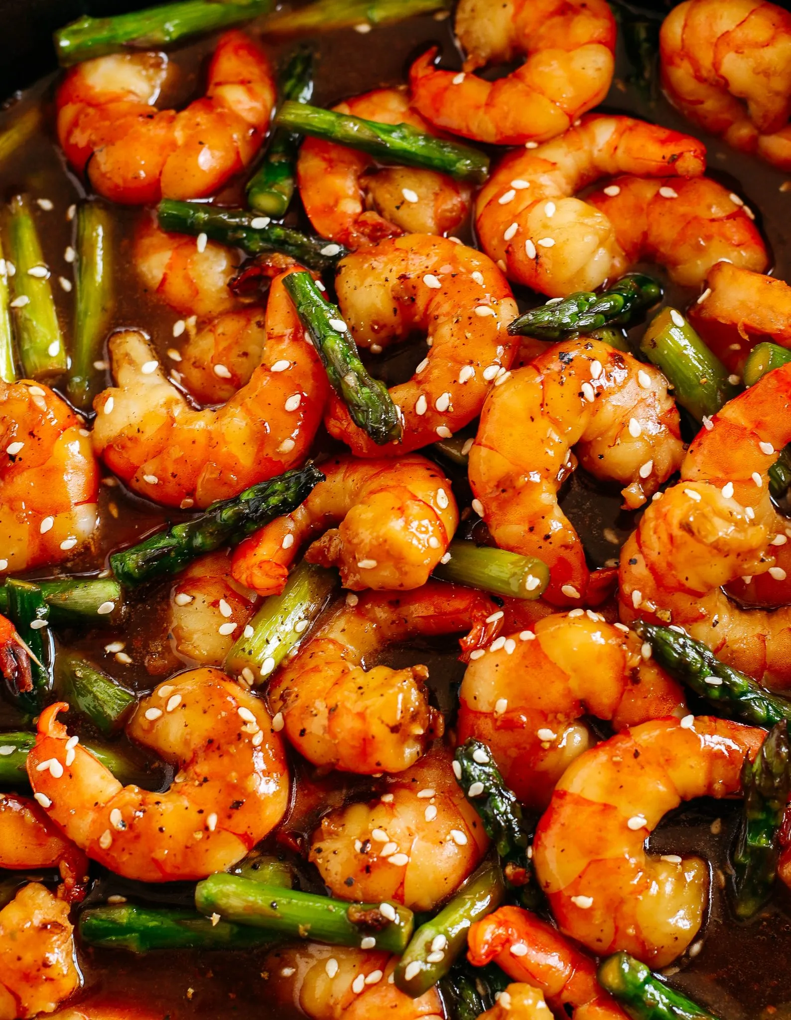Stir Fried Spicy Ginger Shrimp