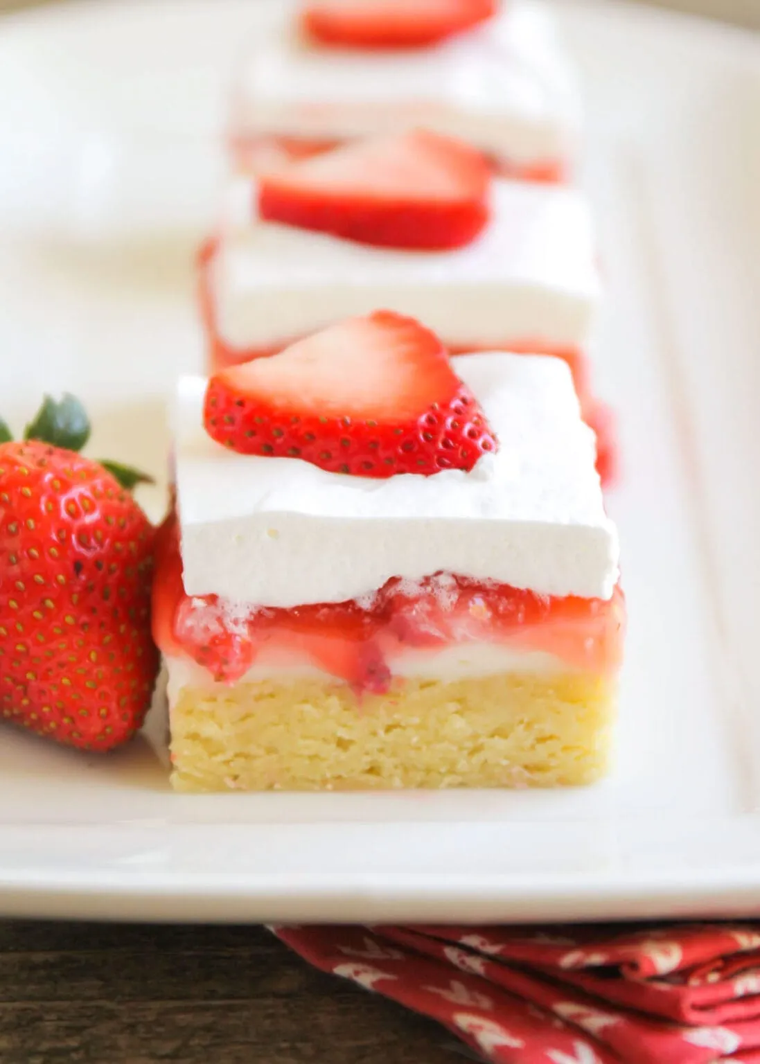 Strawberries and Cream Bars