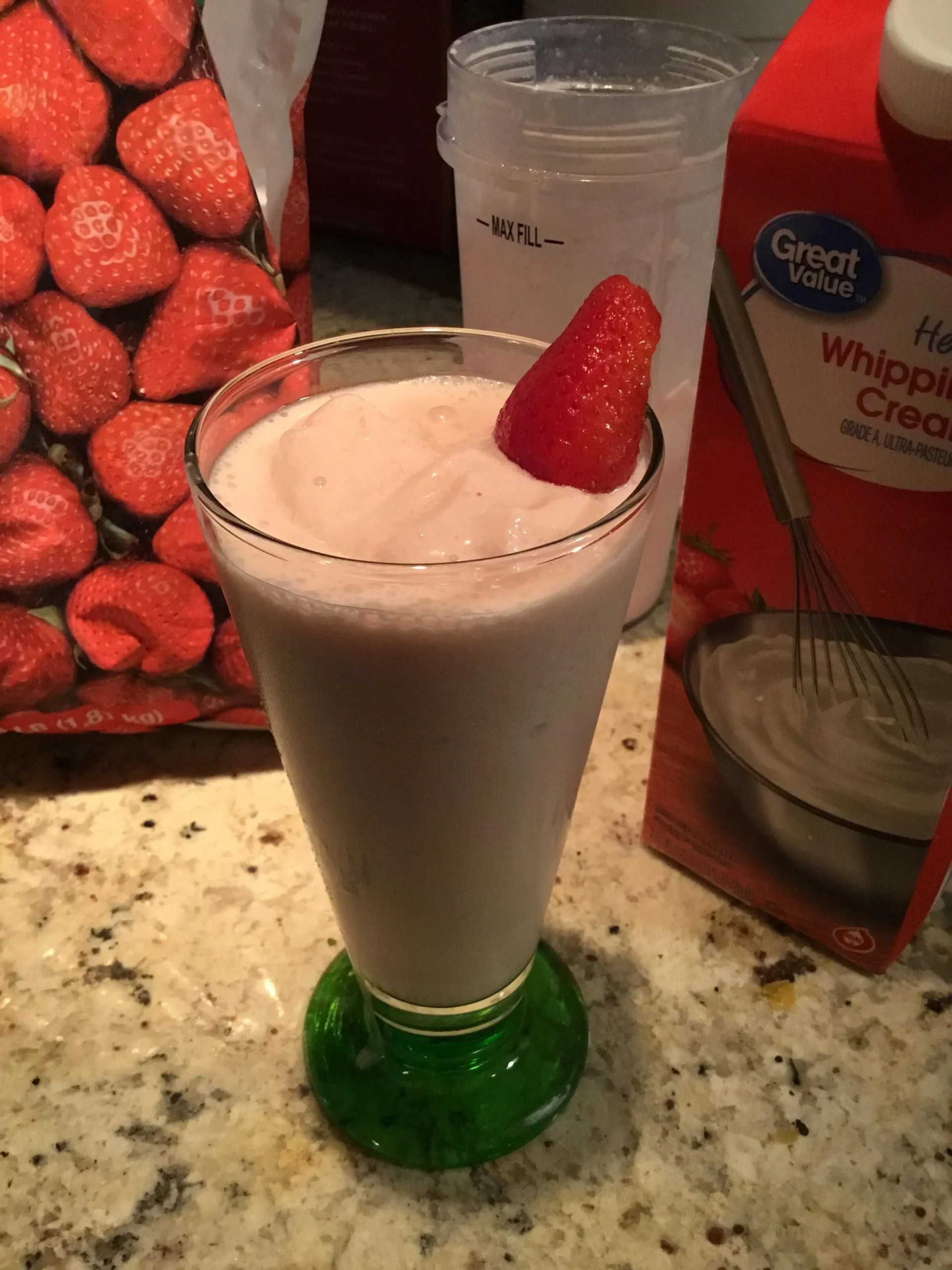 Strawberry Cheesecake Wake Up Shake