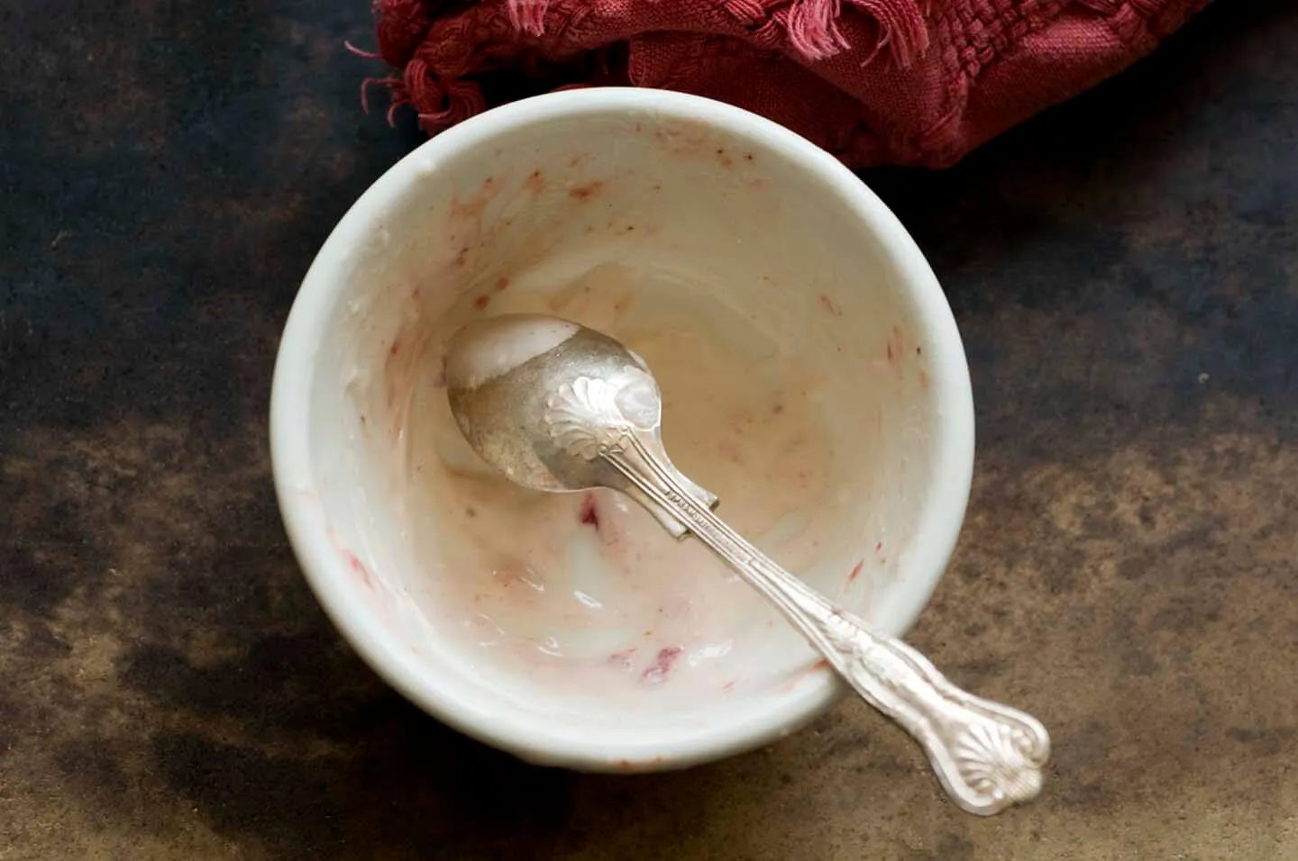 Strawberry Ice Cream with Guajillo