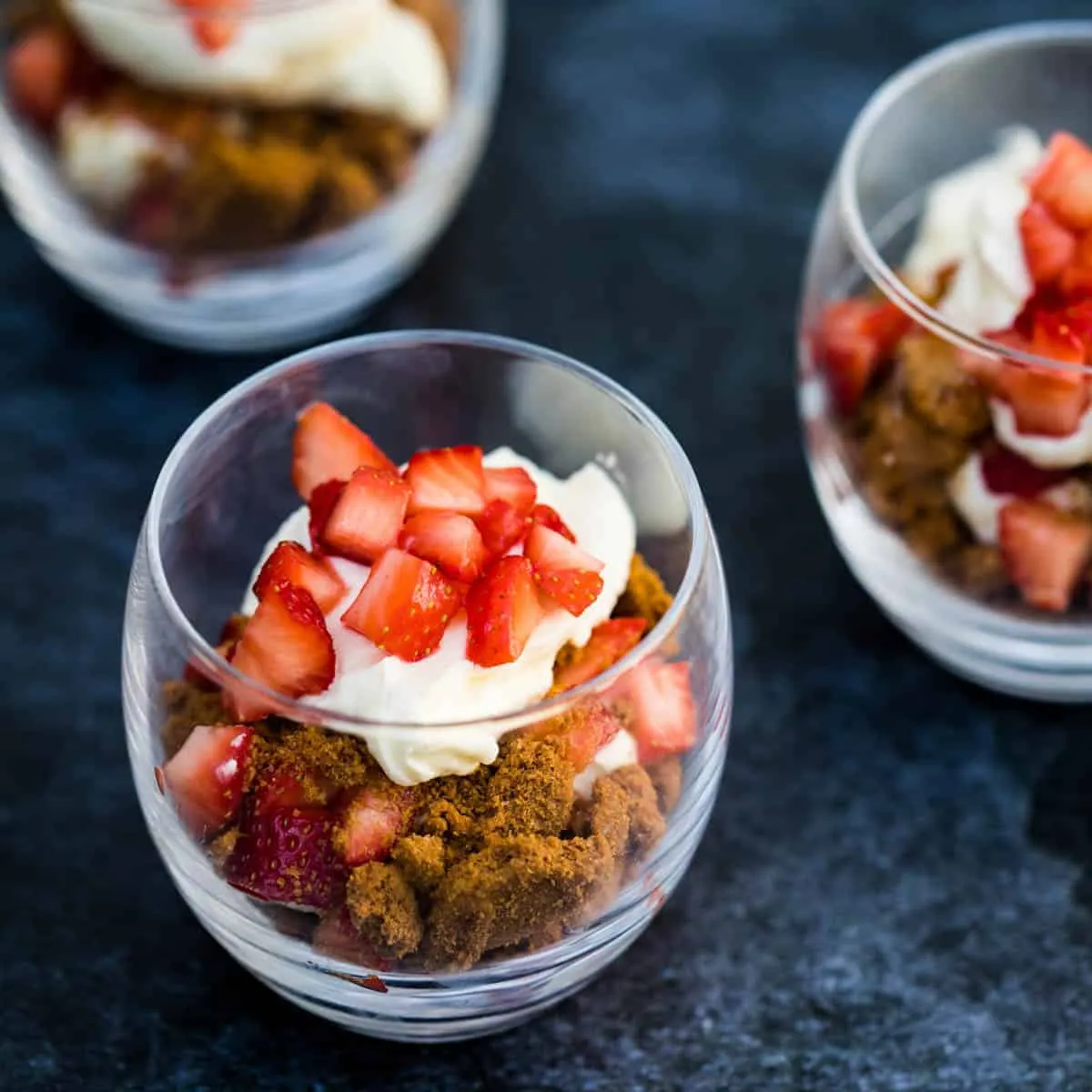 Strawberry Parfait with Mascarpone Cream