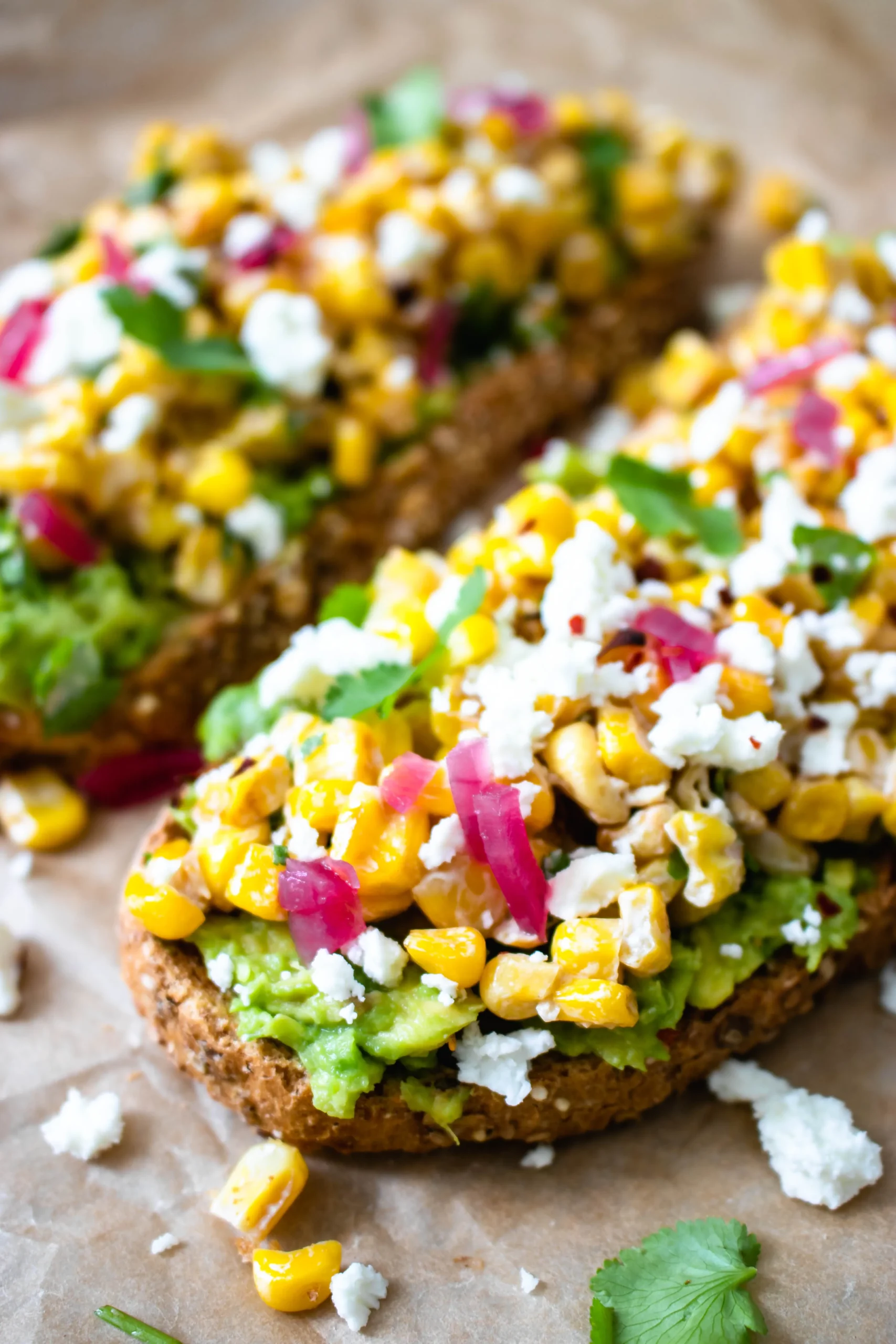 Street Corn Avocado Toast