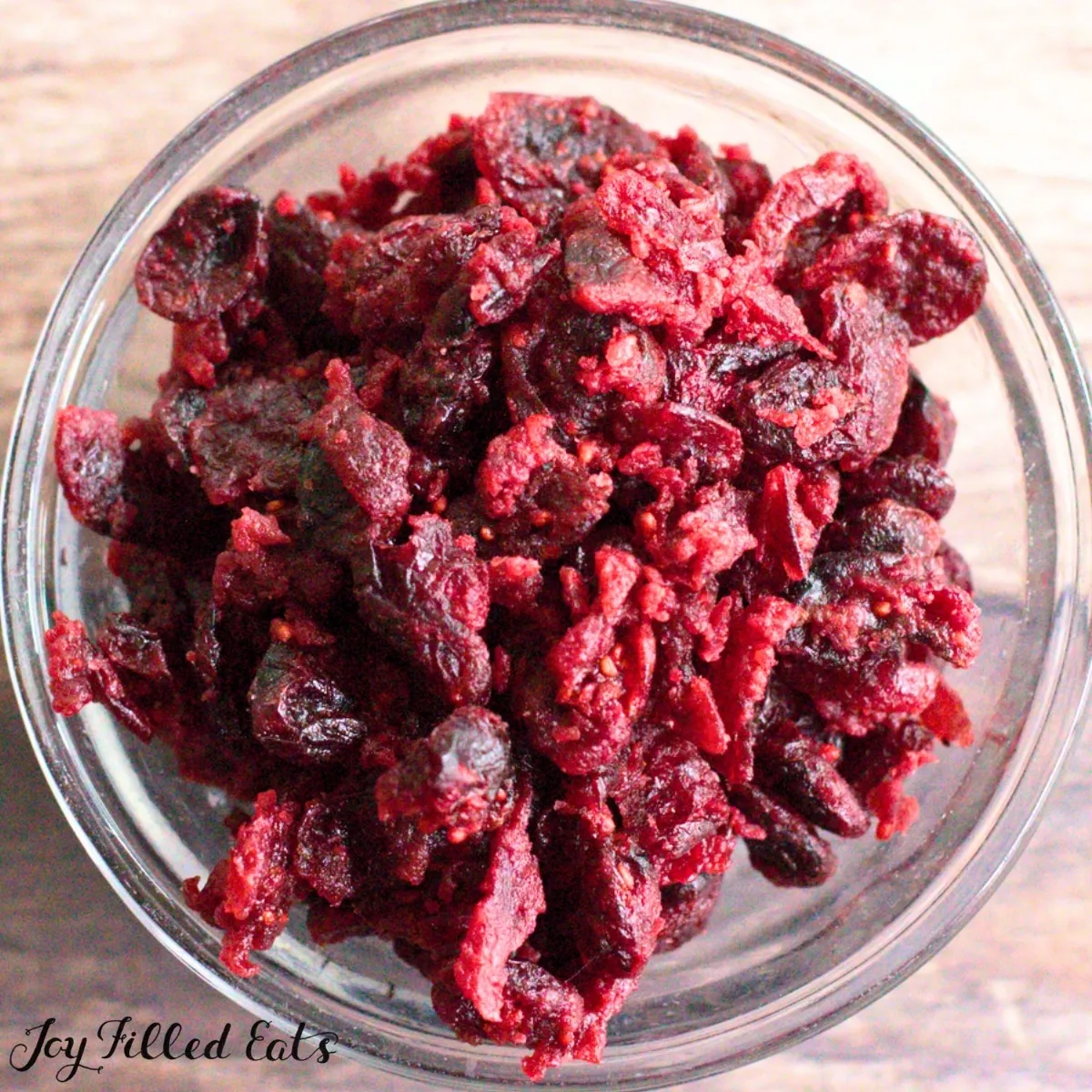 Sugar Free Low Carb Dried Cranberries