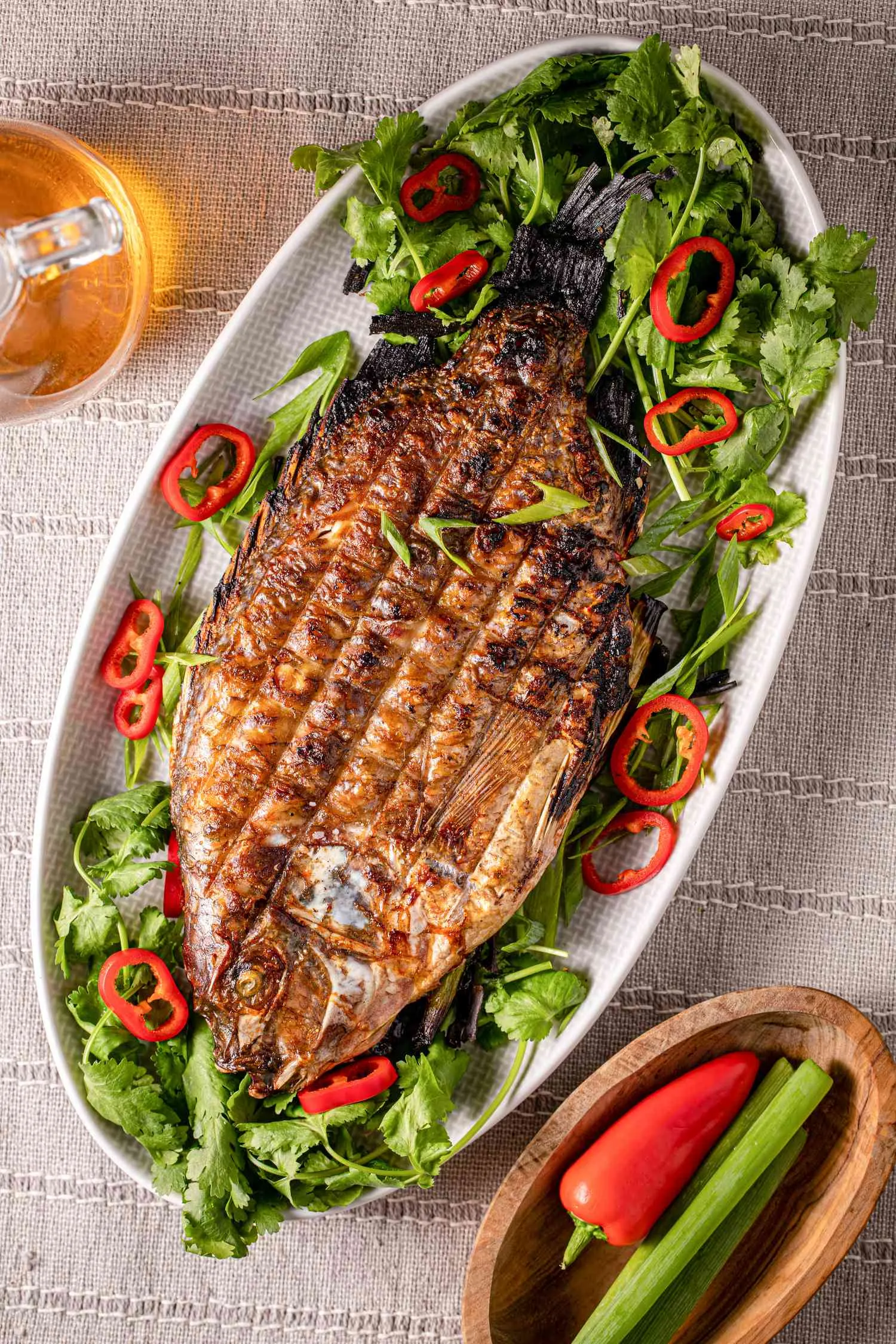 Summer Entertaining Grilled Whole Fish
