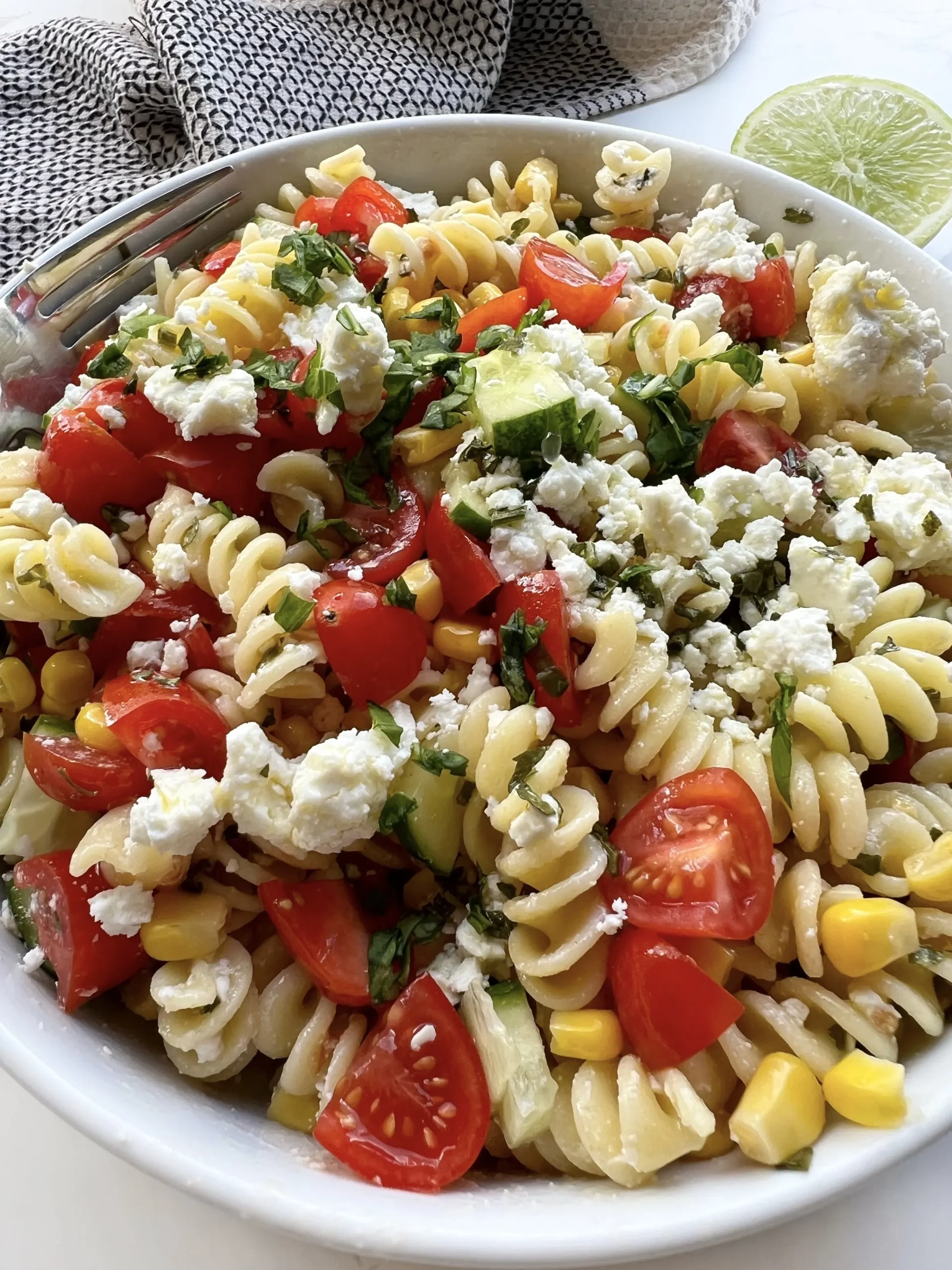 Summer Pasta with Tomatoes