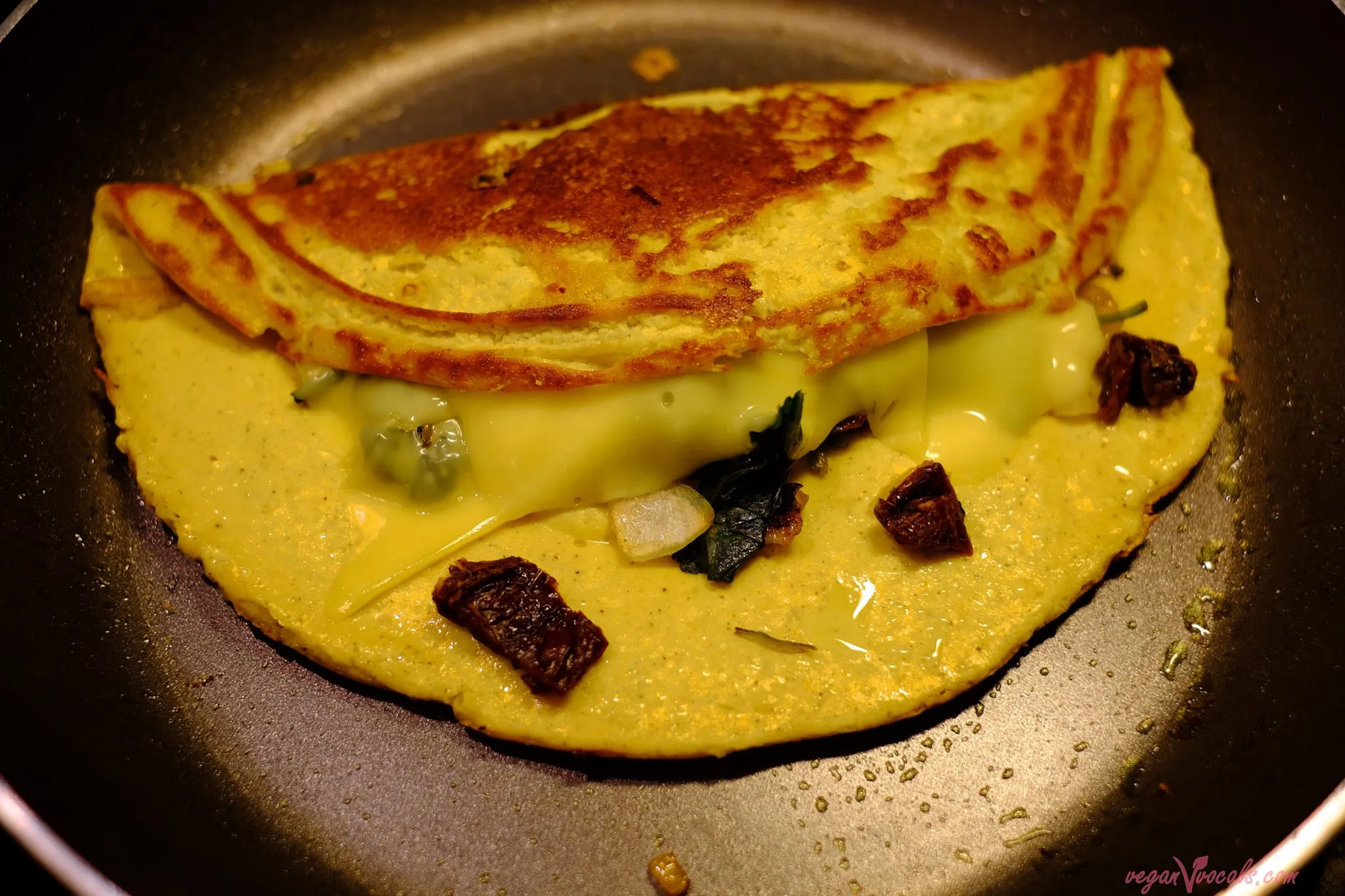 Sun Dried Tomato Omelet