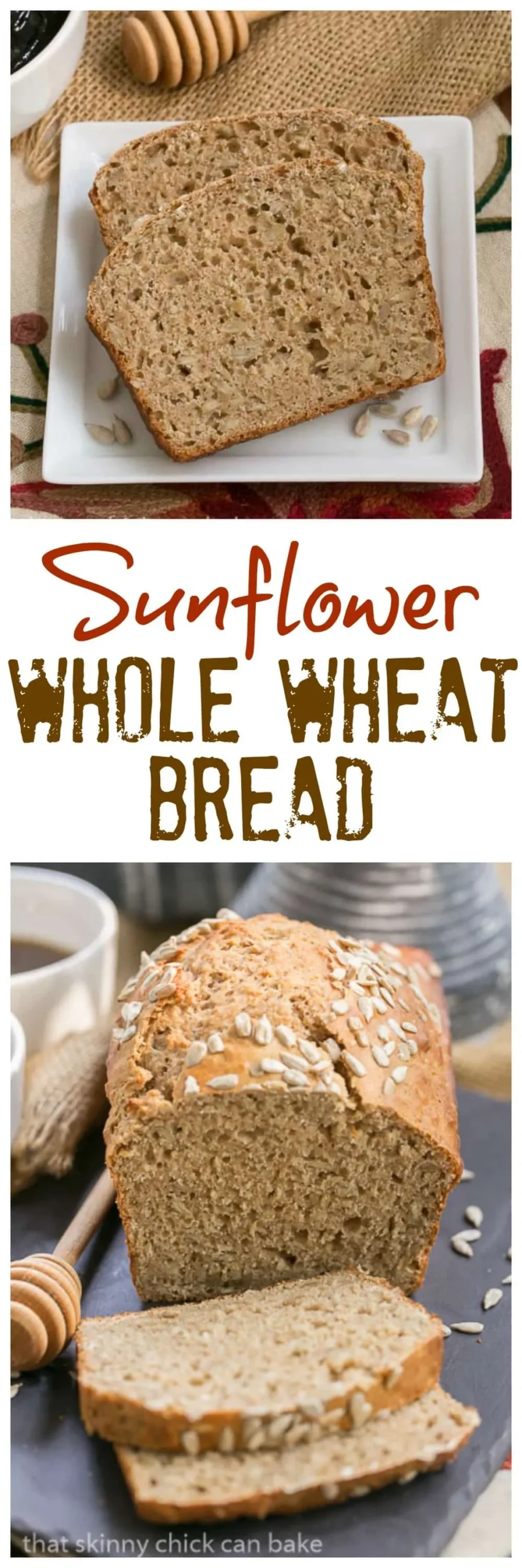 Sunflower Whole Wheat Quick Bread