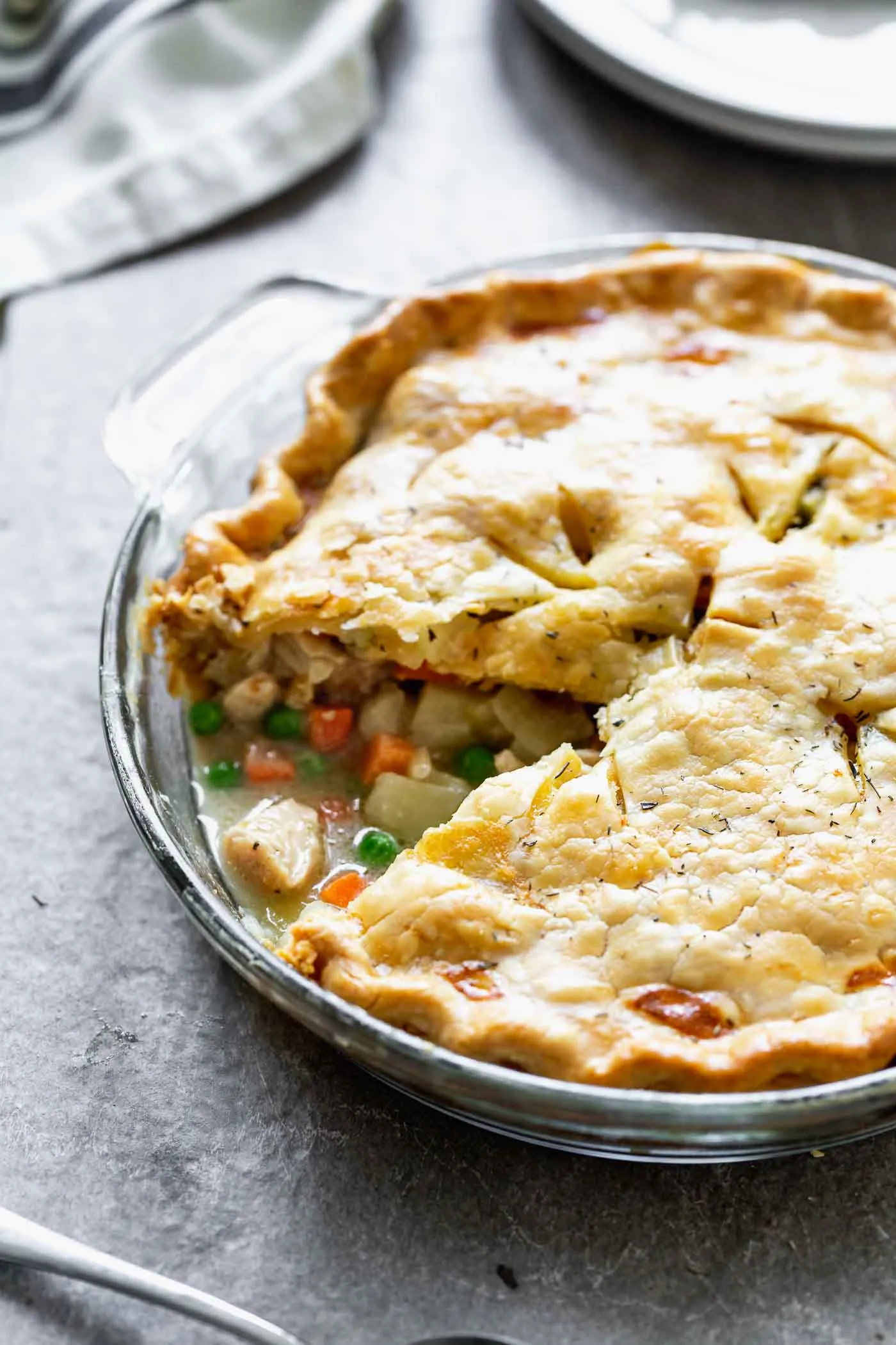 Super Easy Chicken Pot Pie