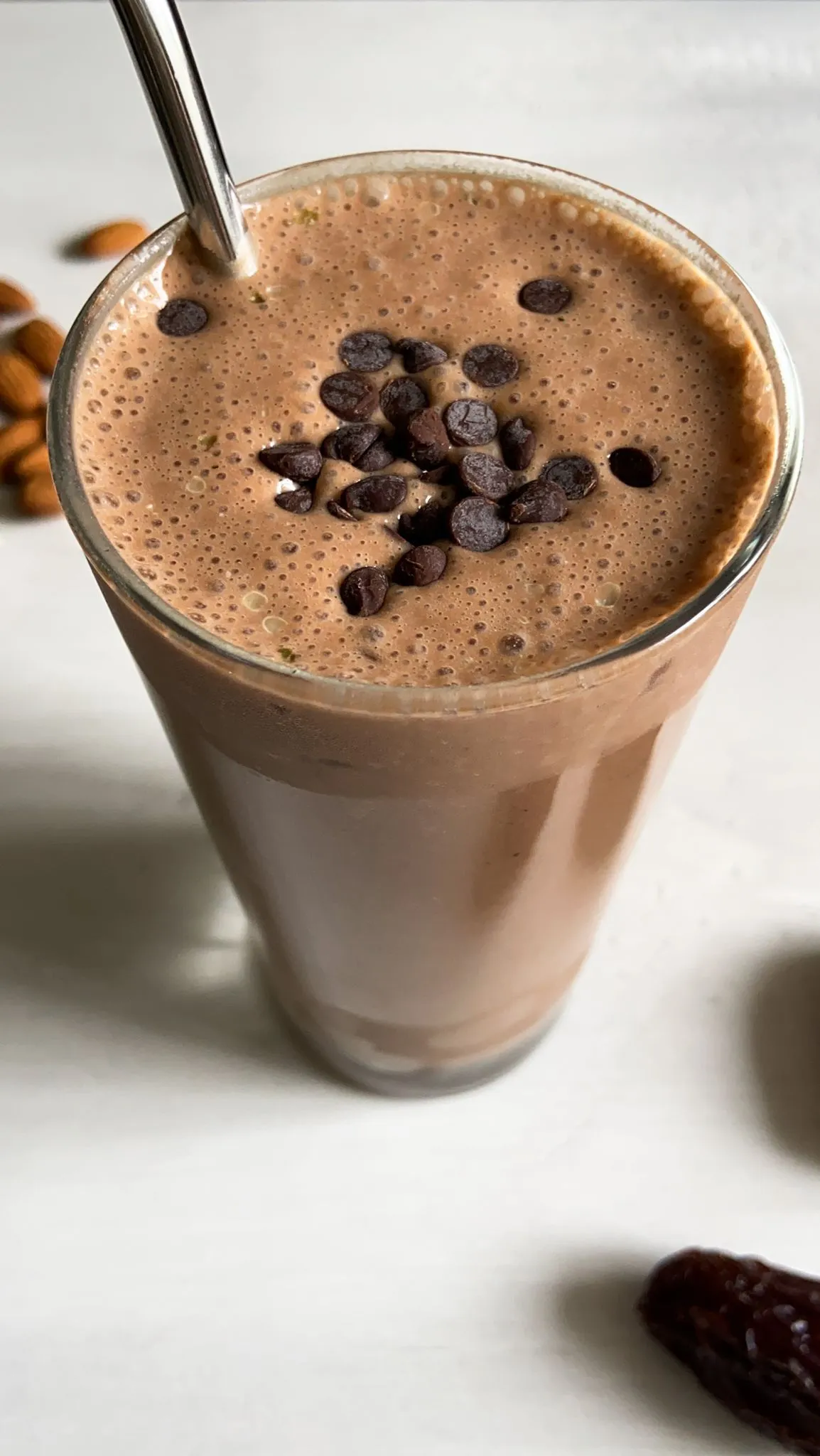 Super Healthy Chocolate Protein Smoothie
