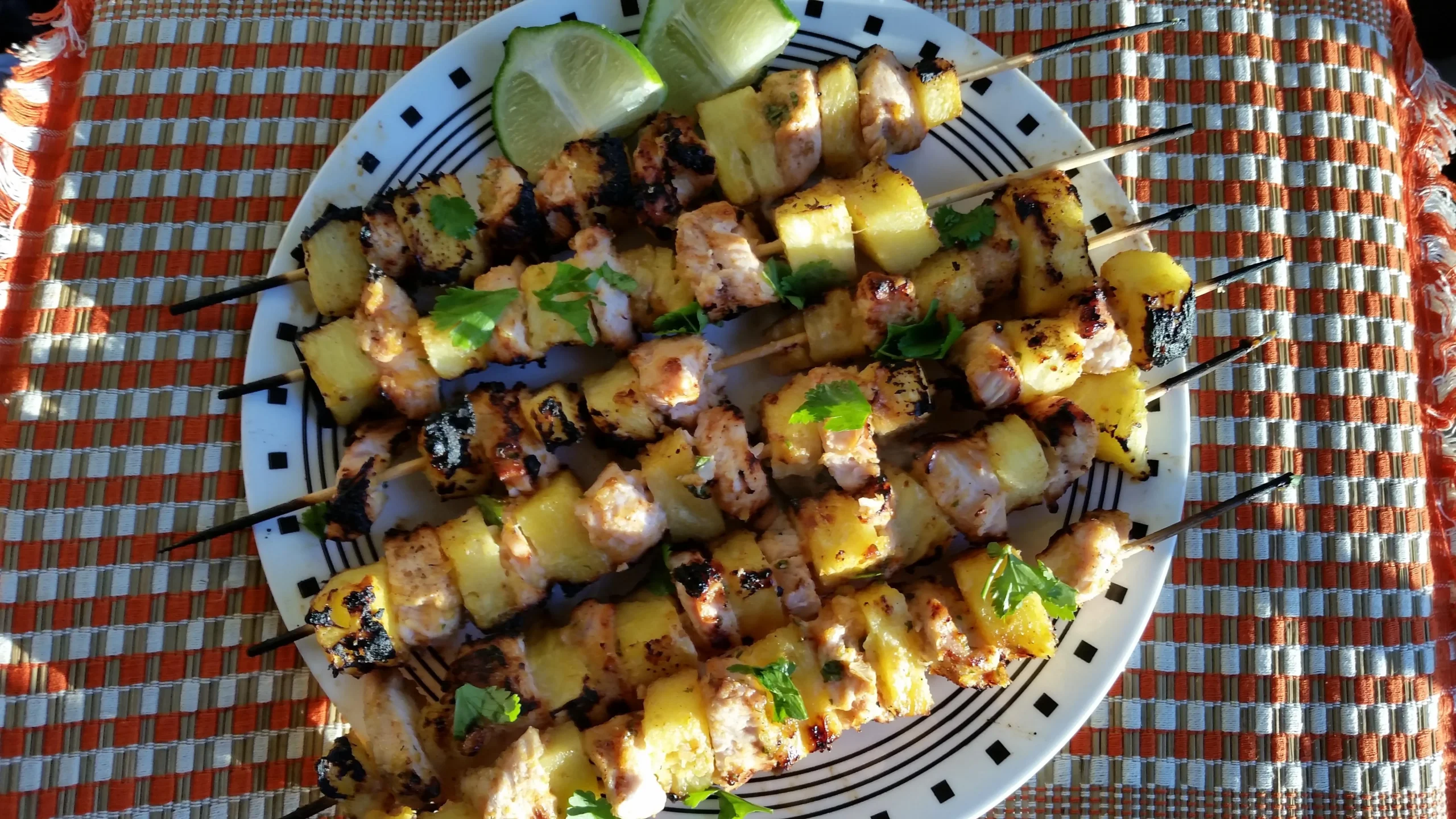 Sweet Chili Grilled Chicken Skewers