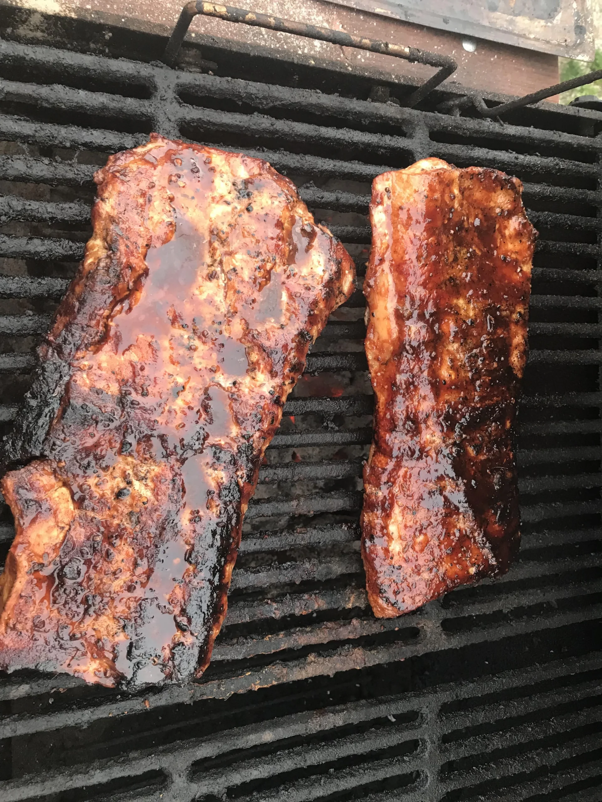Sweet Habanero Smoked Pork Loin Stack