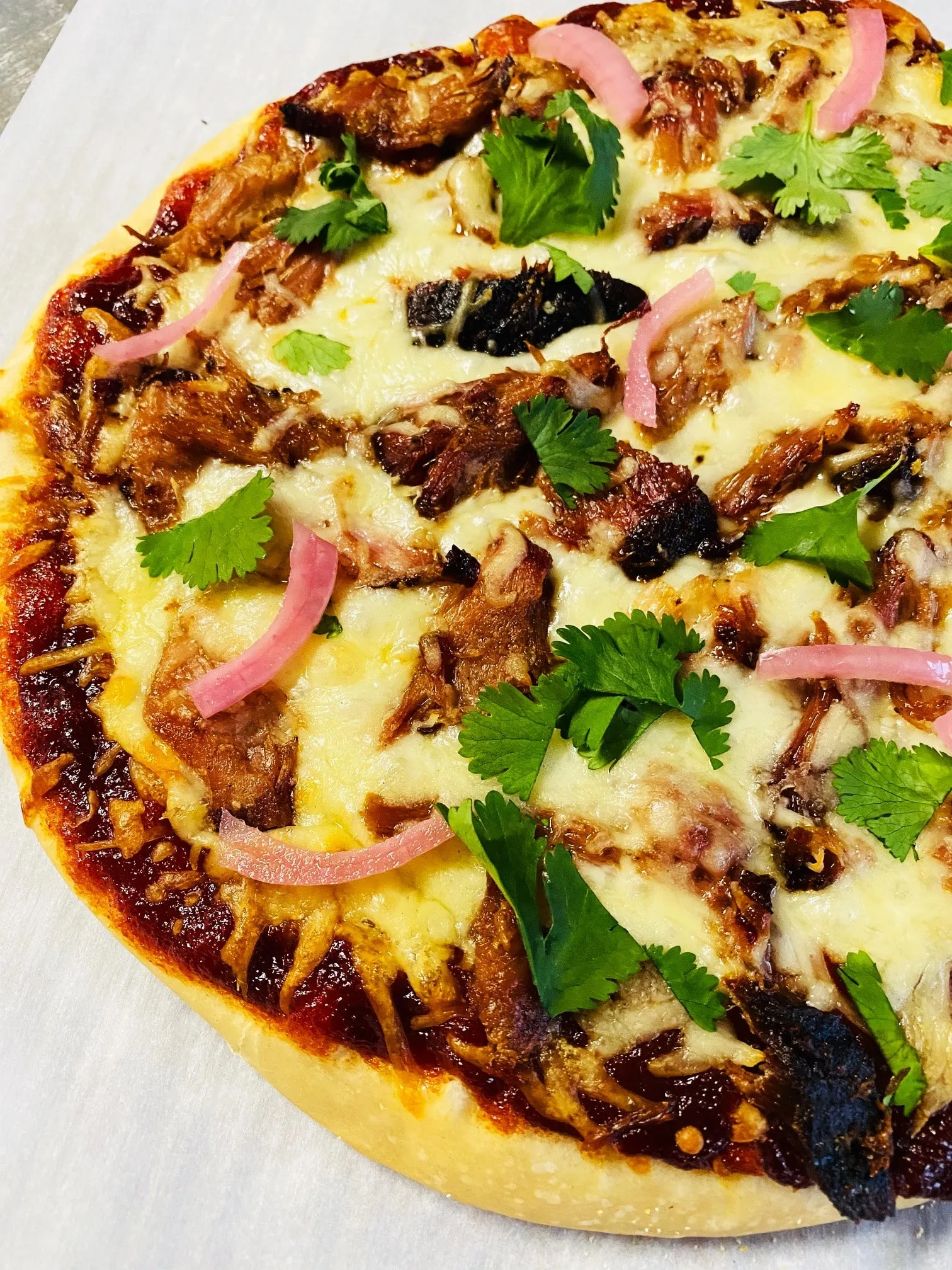 Sweet Korean BBQ Pizza