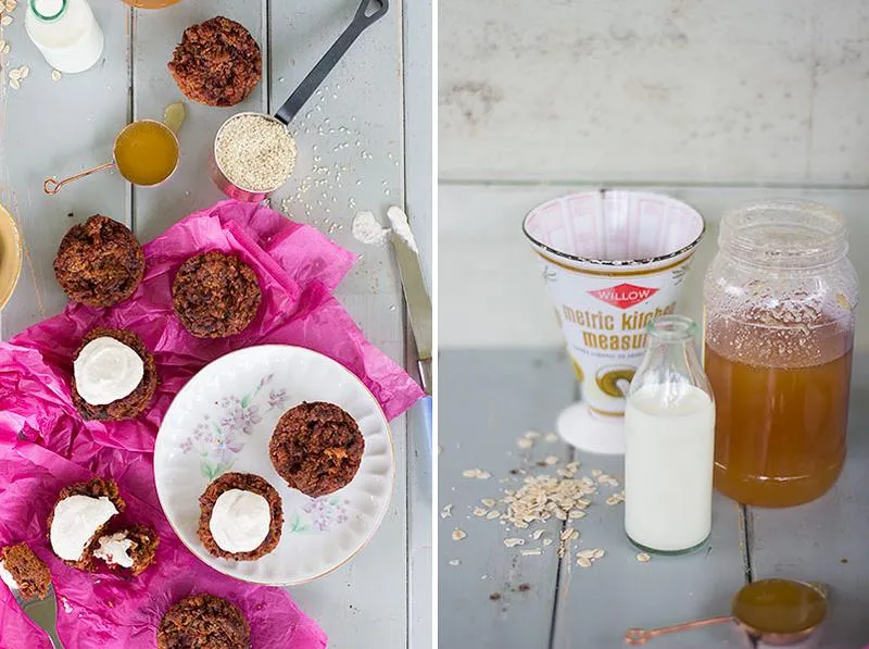 Sweet Potato Beet Swirl Muffins