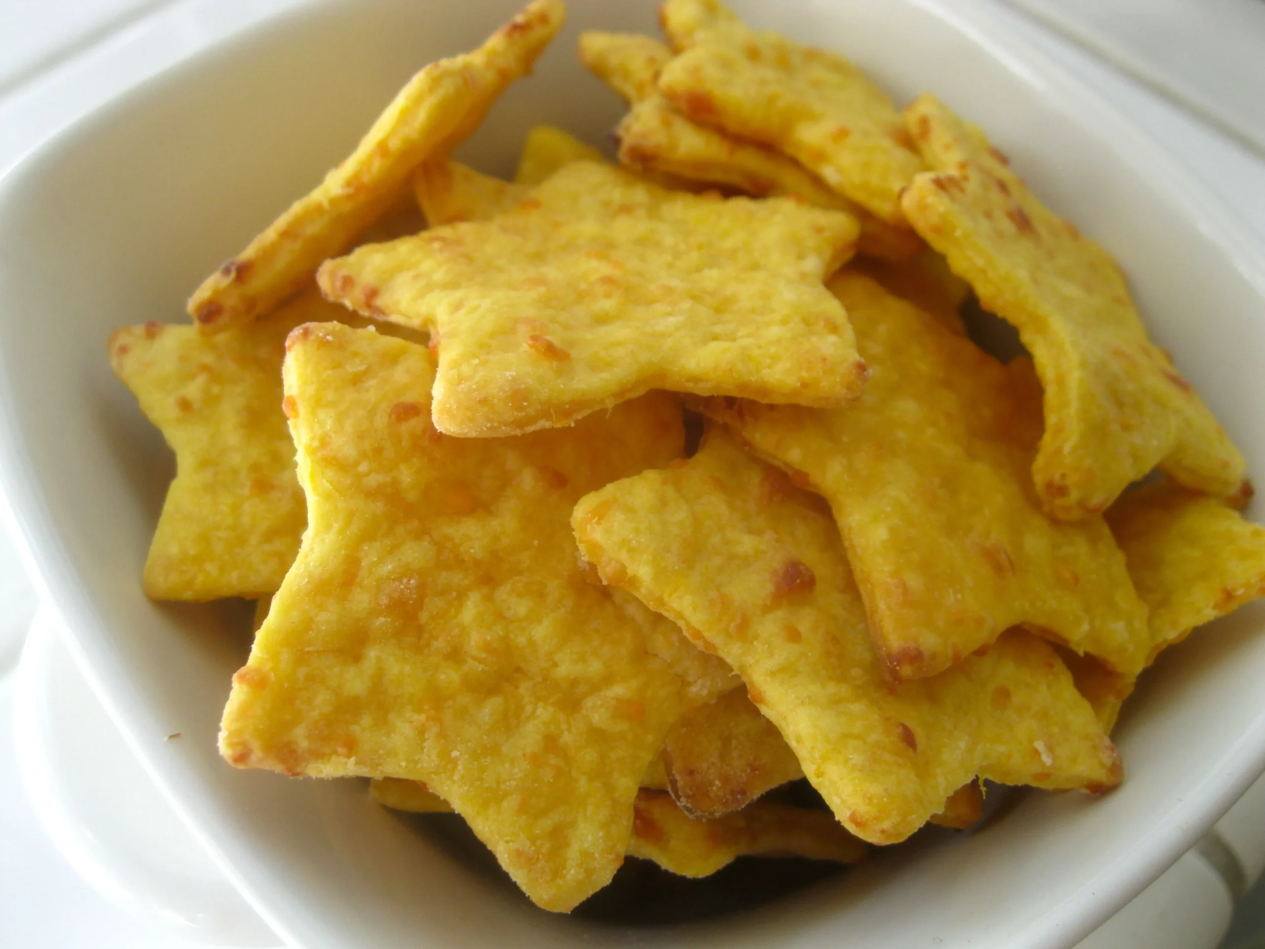 Sweet Potato Cheese Crackers