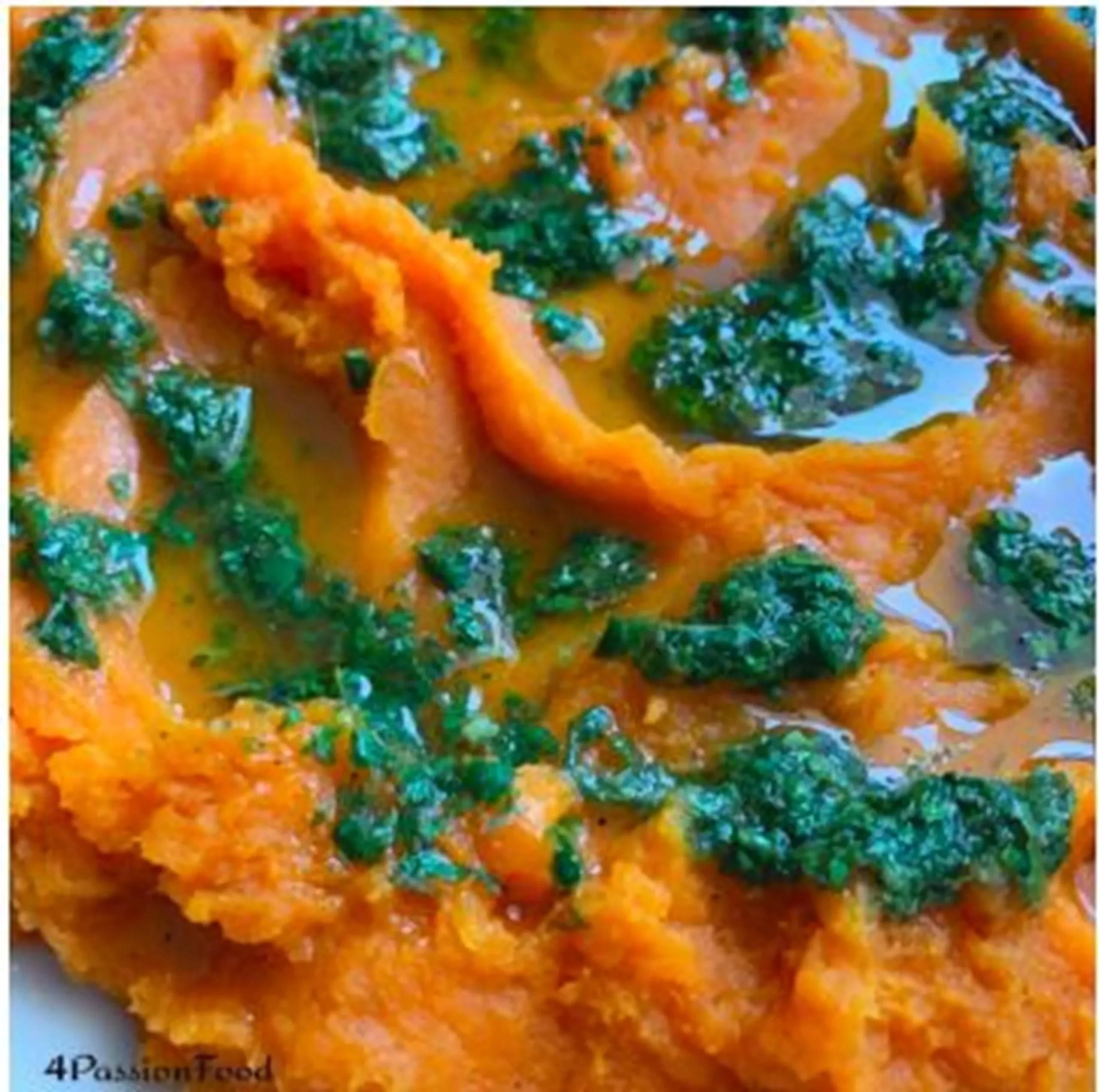 Sweet Potato Mash with Lime Salsa