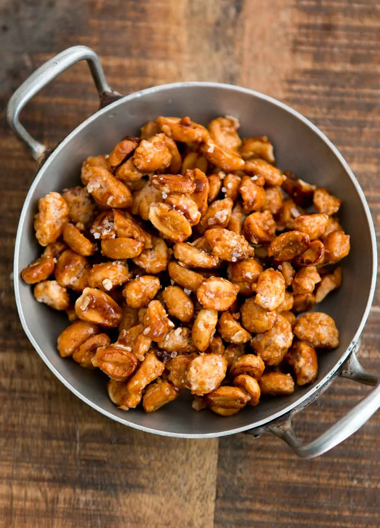 Sweet Spicy Candied Peanuts