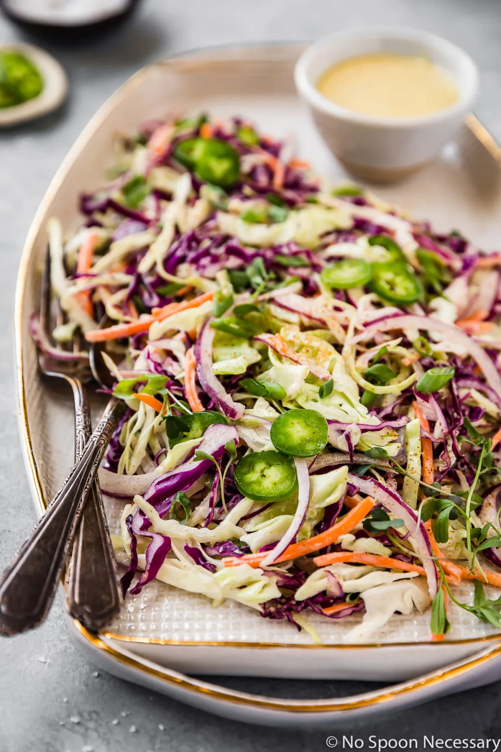 Sweet and Spicy Pulled Pork with Honey Jalapeno Lime Slaw