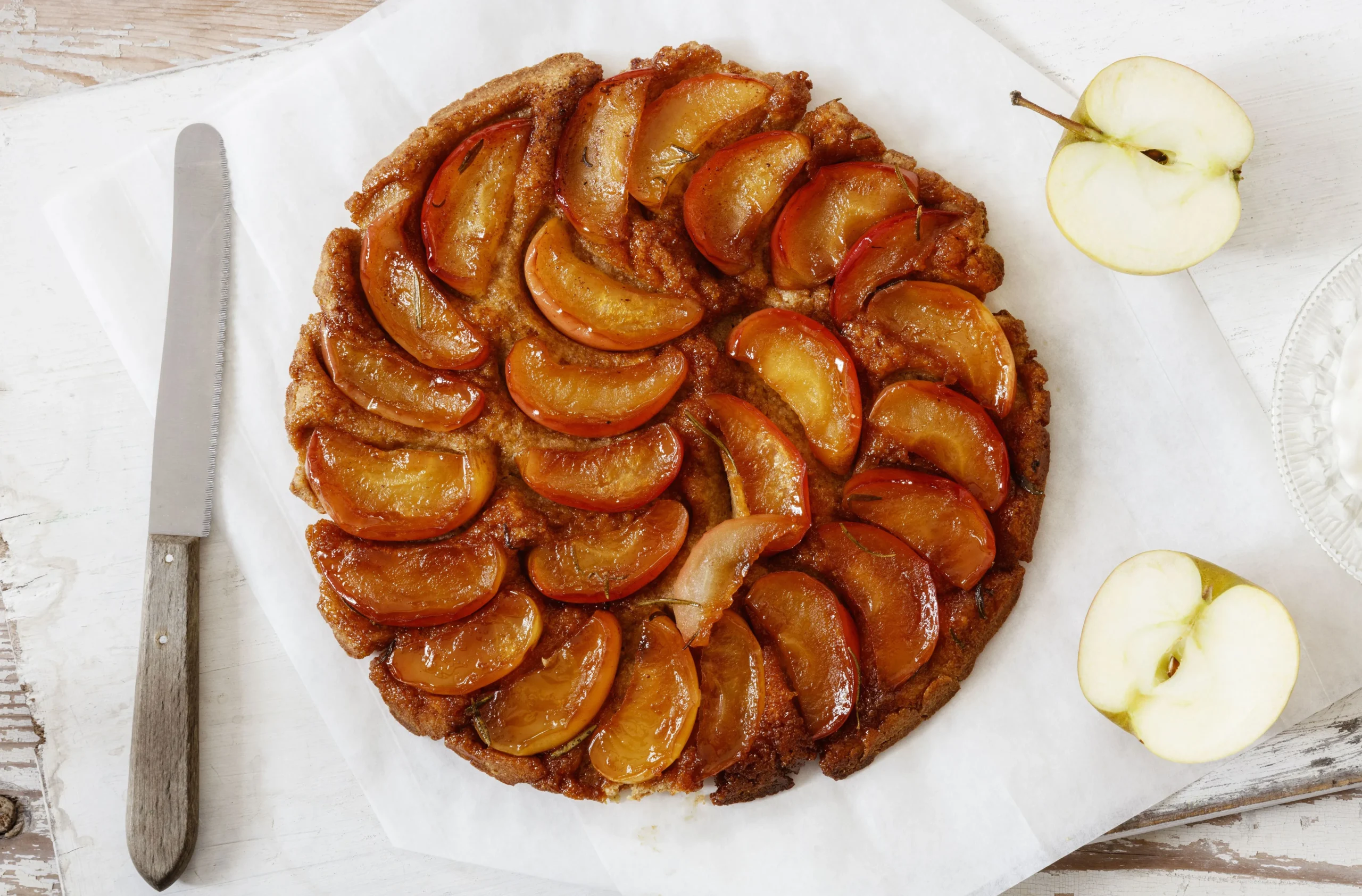 Swirled Apple Tarte Tatin