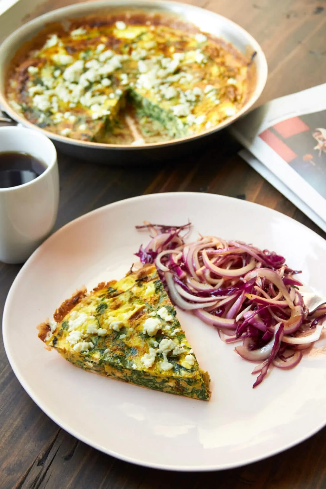 Swiss Chard and Chanterelle Mushroom Frittata Cups