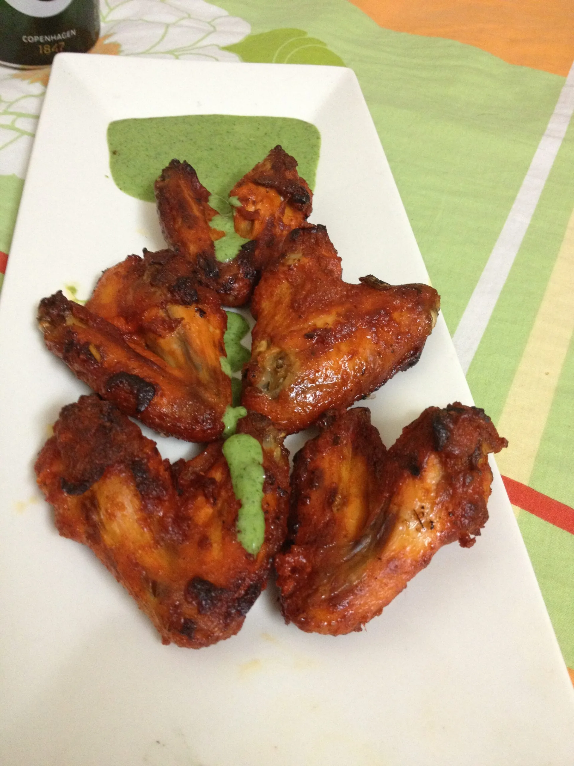 Tandoori Grilled Chicken Wings