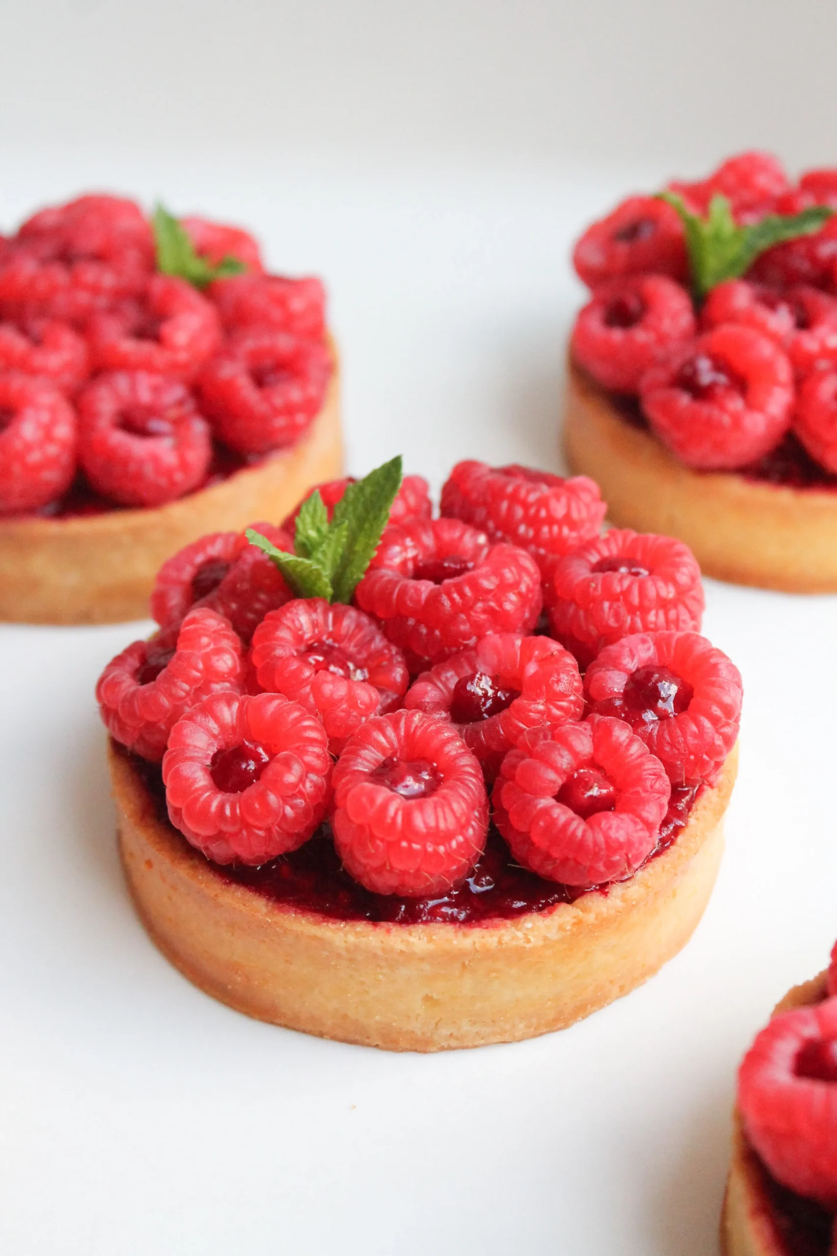 Tartelettes Enveloppes aux Framboises