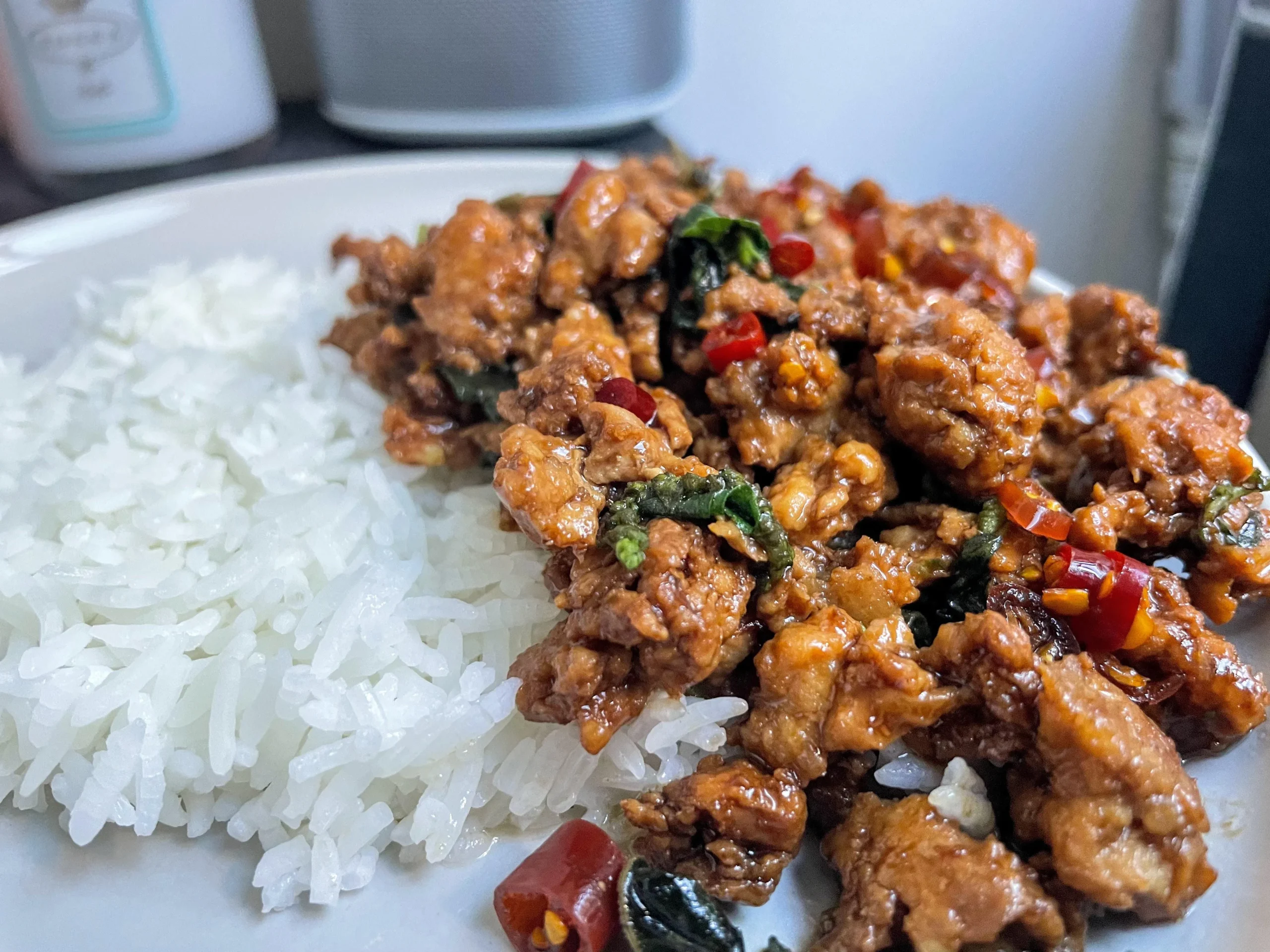 Thai Basil Chicken Pad Kra Pao