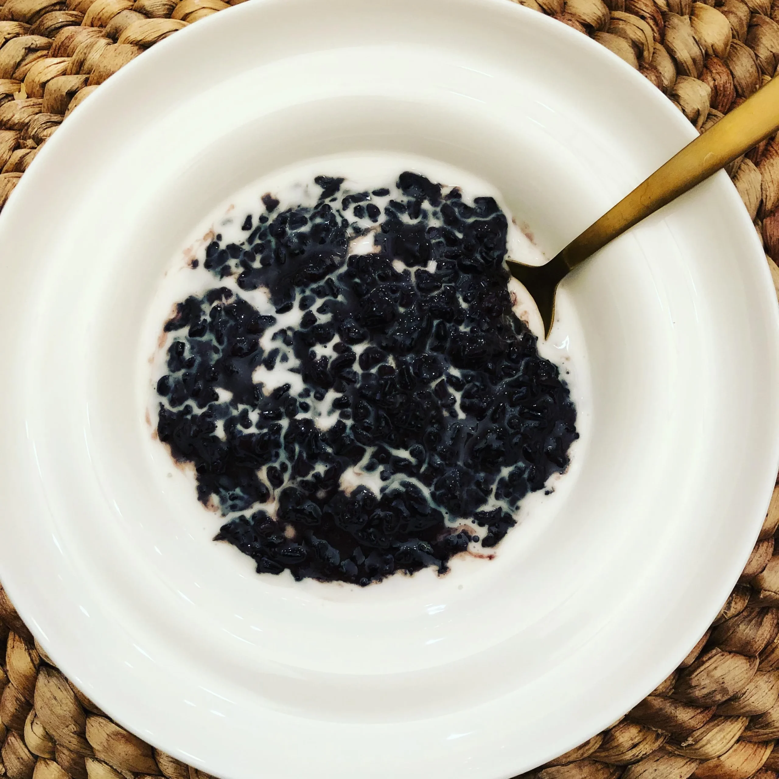 Thai Black Sticky Rice Pudding