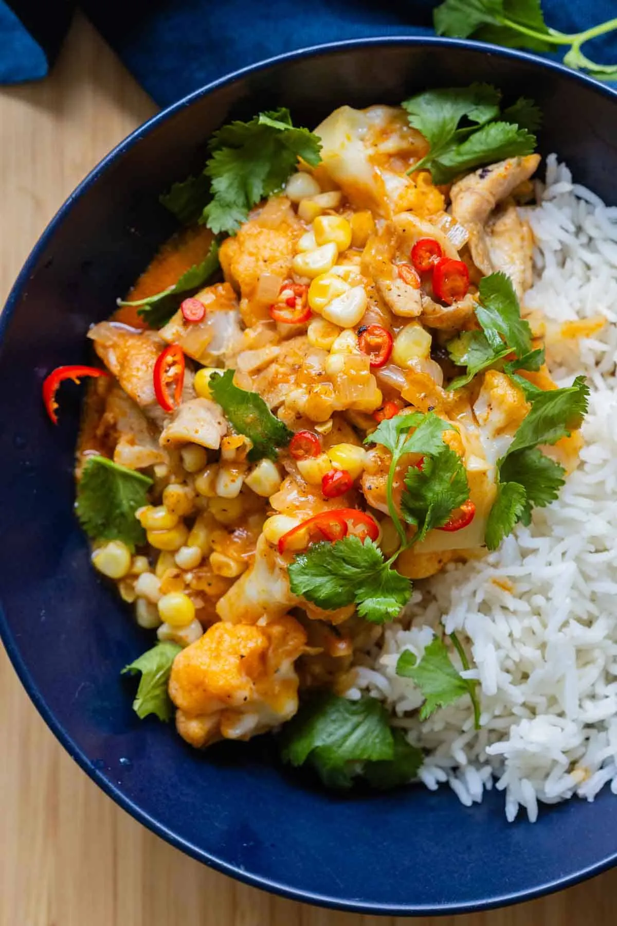 Thai Chicken Cauliflower Curry