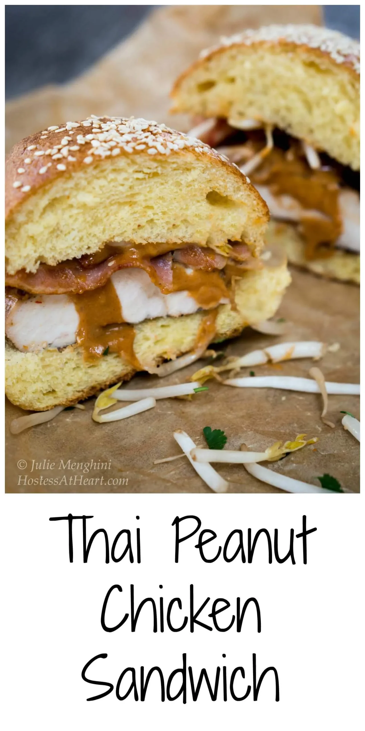 Thai Peanut Chicken Sandwich